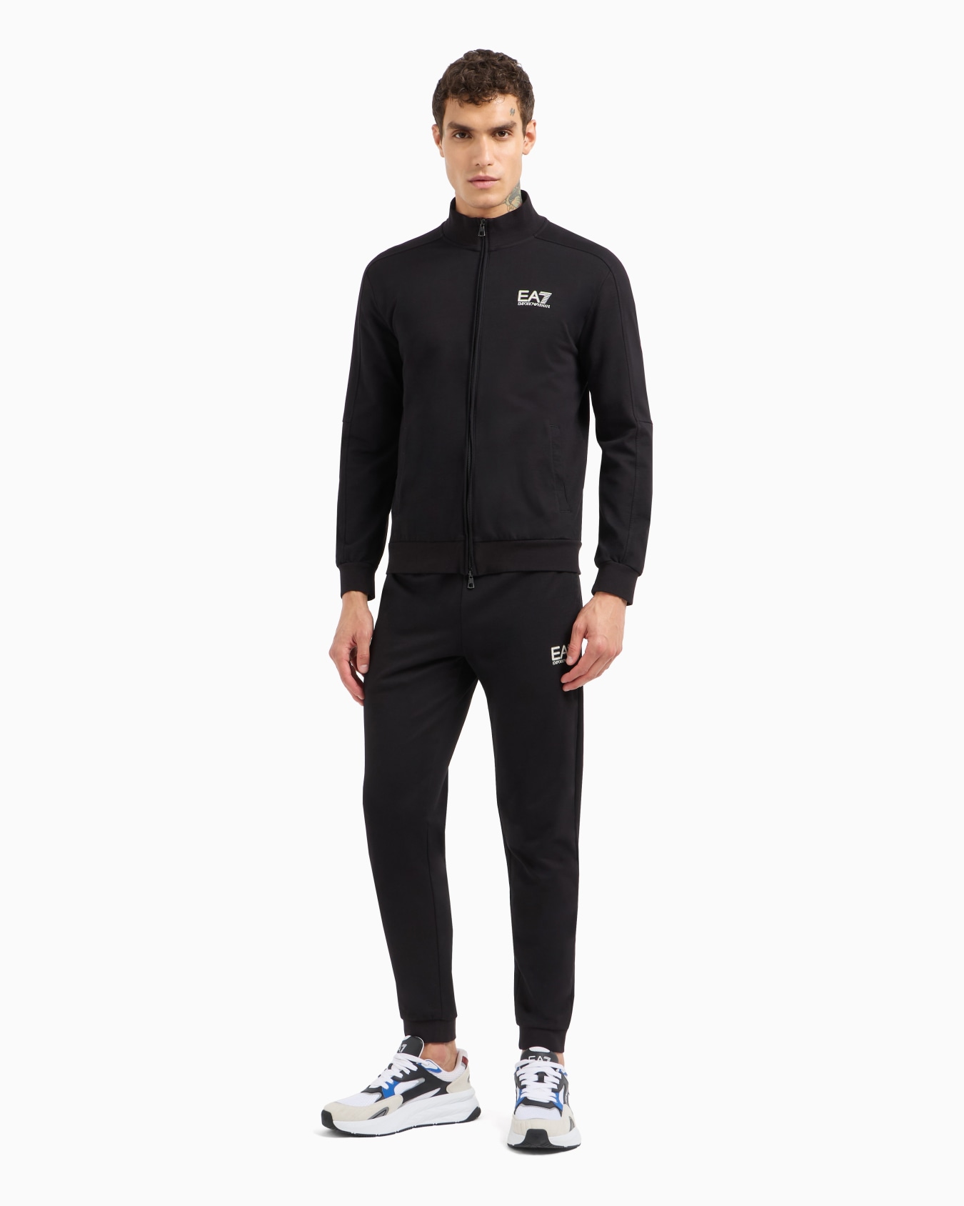 Visibility cotton-jersey jumpsuit  Slide 2