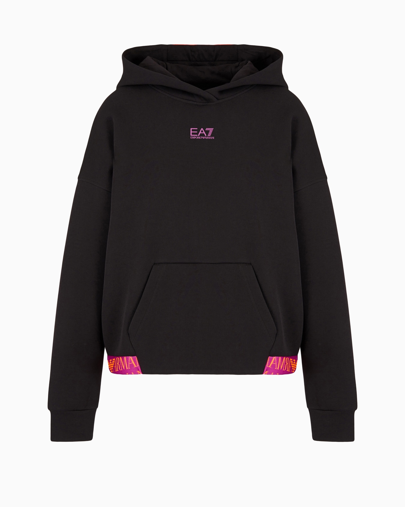 Cotton-blend hooded Logo Series sweatshirt Slide 0