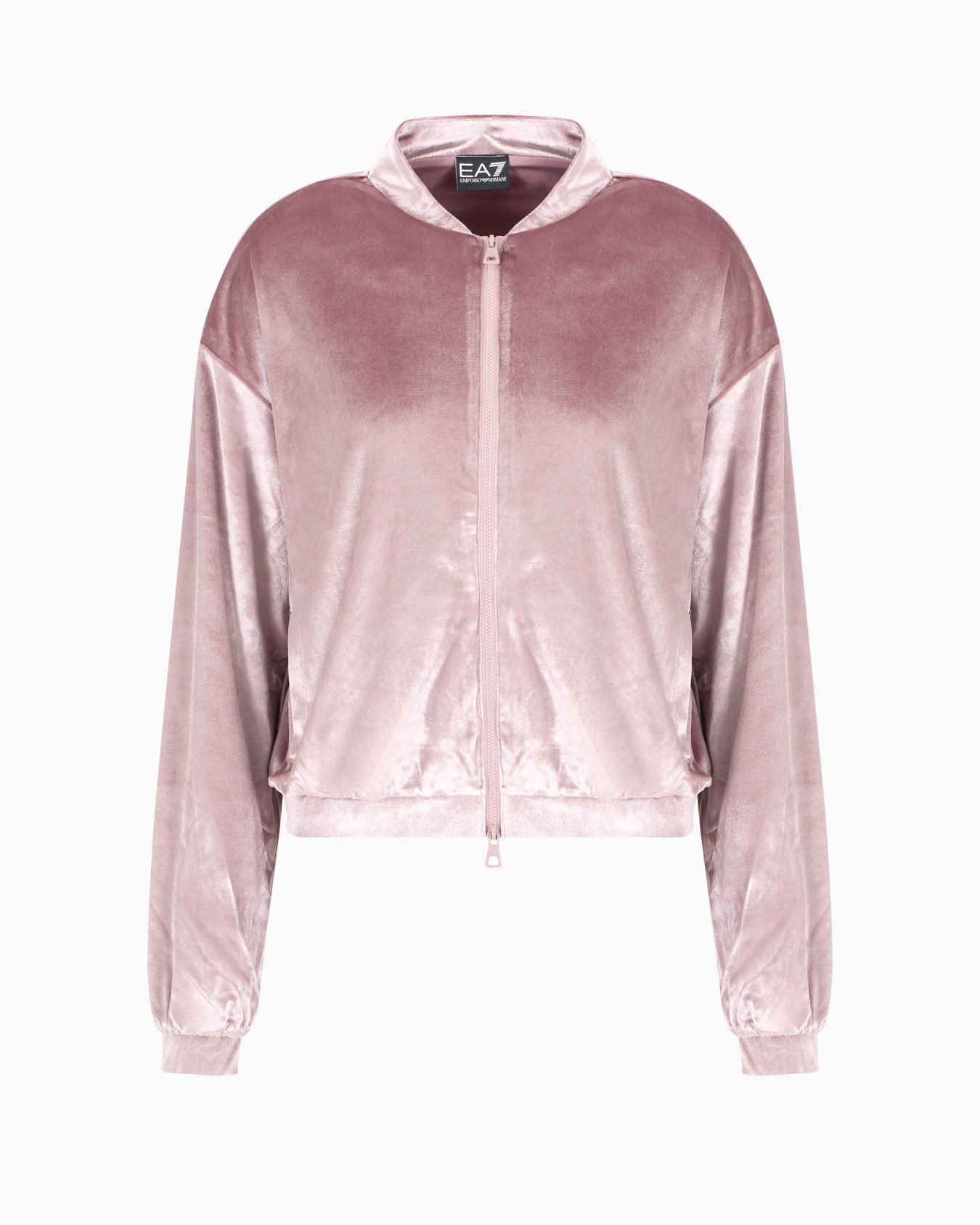 Sweat-shirt à capuche Athletic Velour en tissu technique stretch Diapositive 0
