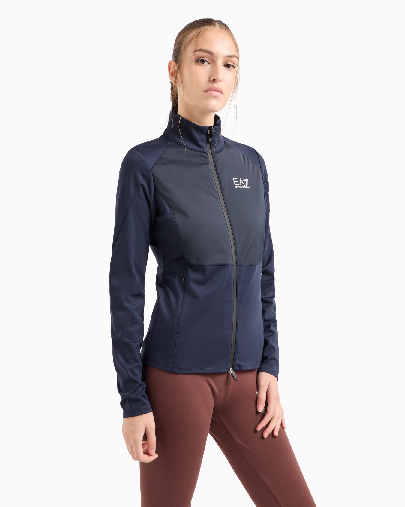 Stretch piqué Golf Pro polo sweatshirt Slide 1