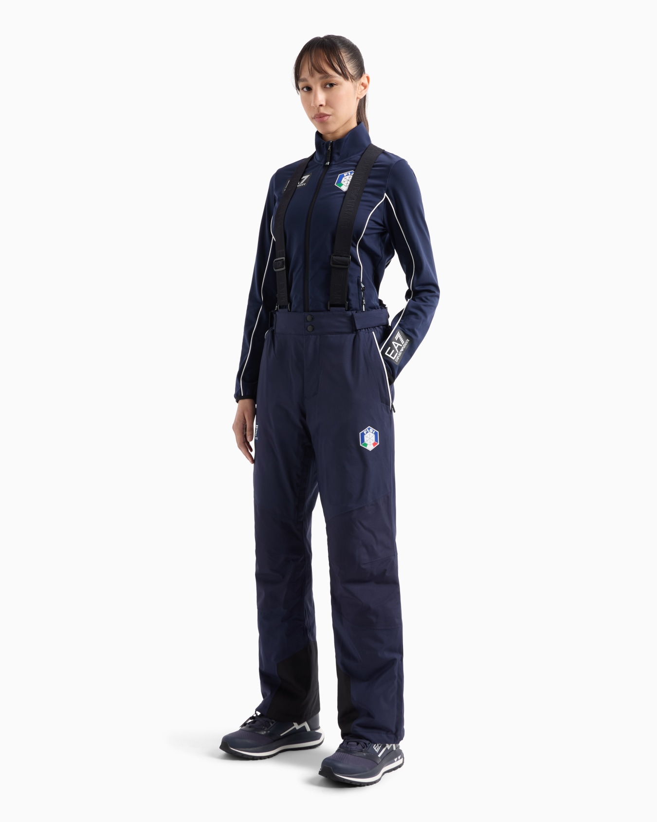 Pantalon de ski Collection FISI en tissu technique PROTECTUM7 avec rembourrage en ARDOR7 recyclé Diapositive 1