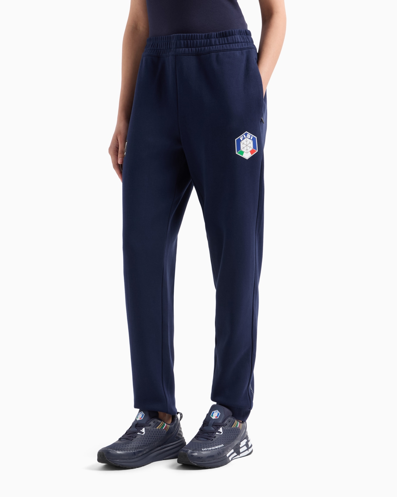 FISI Collection cotton-blend joggers Slide 1