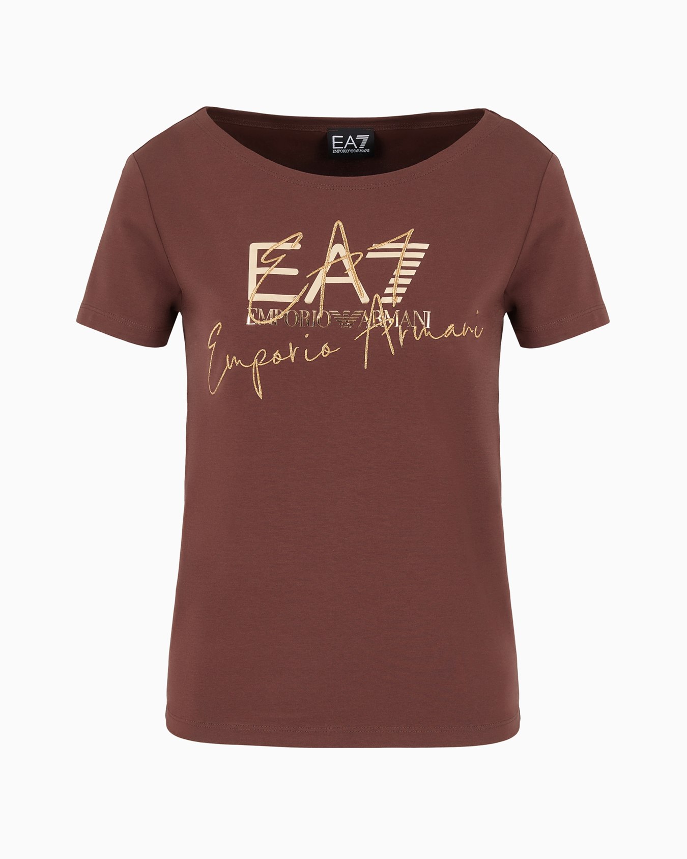 Logo Series stretch-cotton crew-neck T-shirt Slide 0