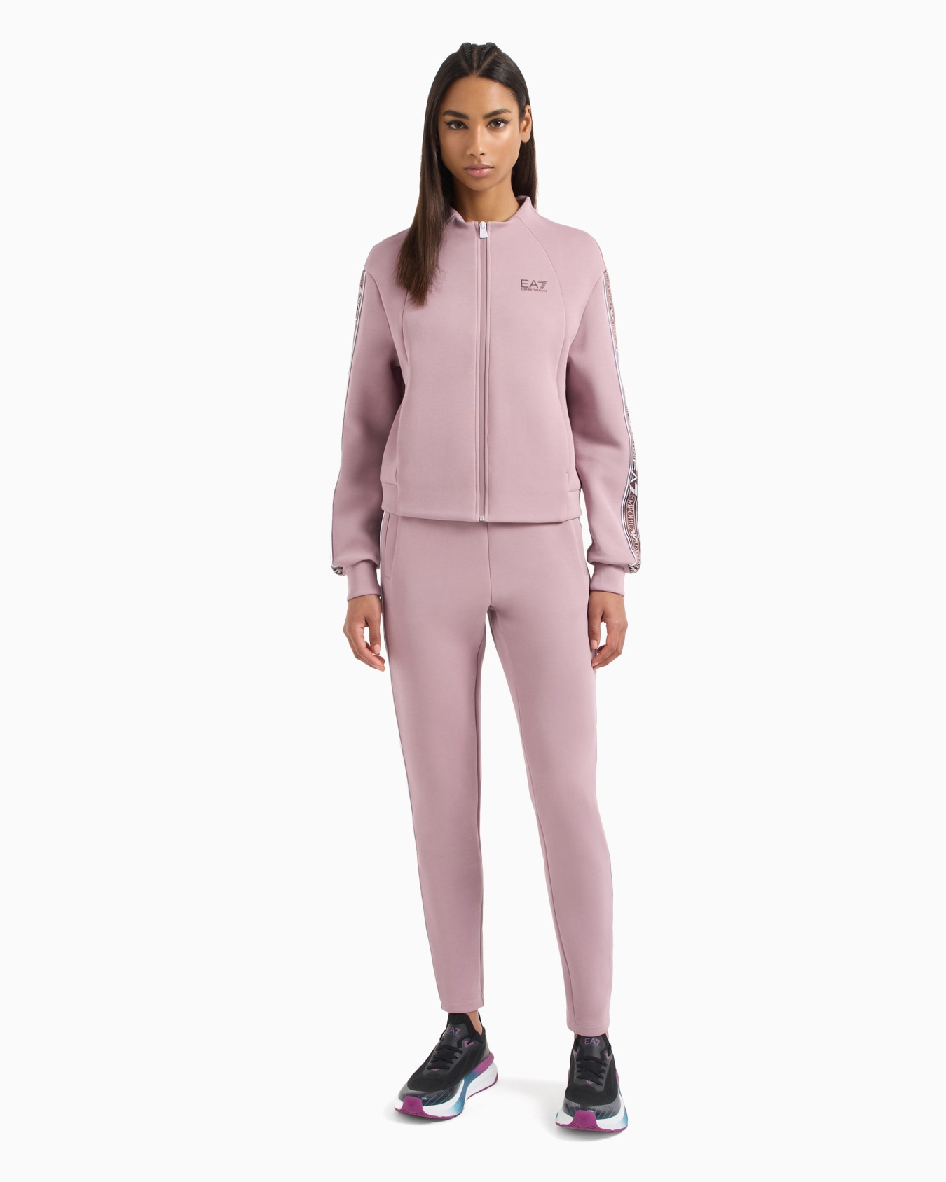 Dynamic Athlete tracksuit in Natural VENTUS7 technical fabric Slide 1