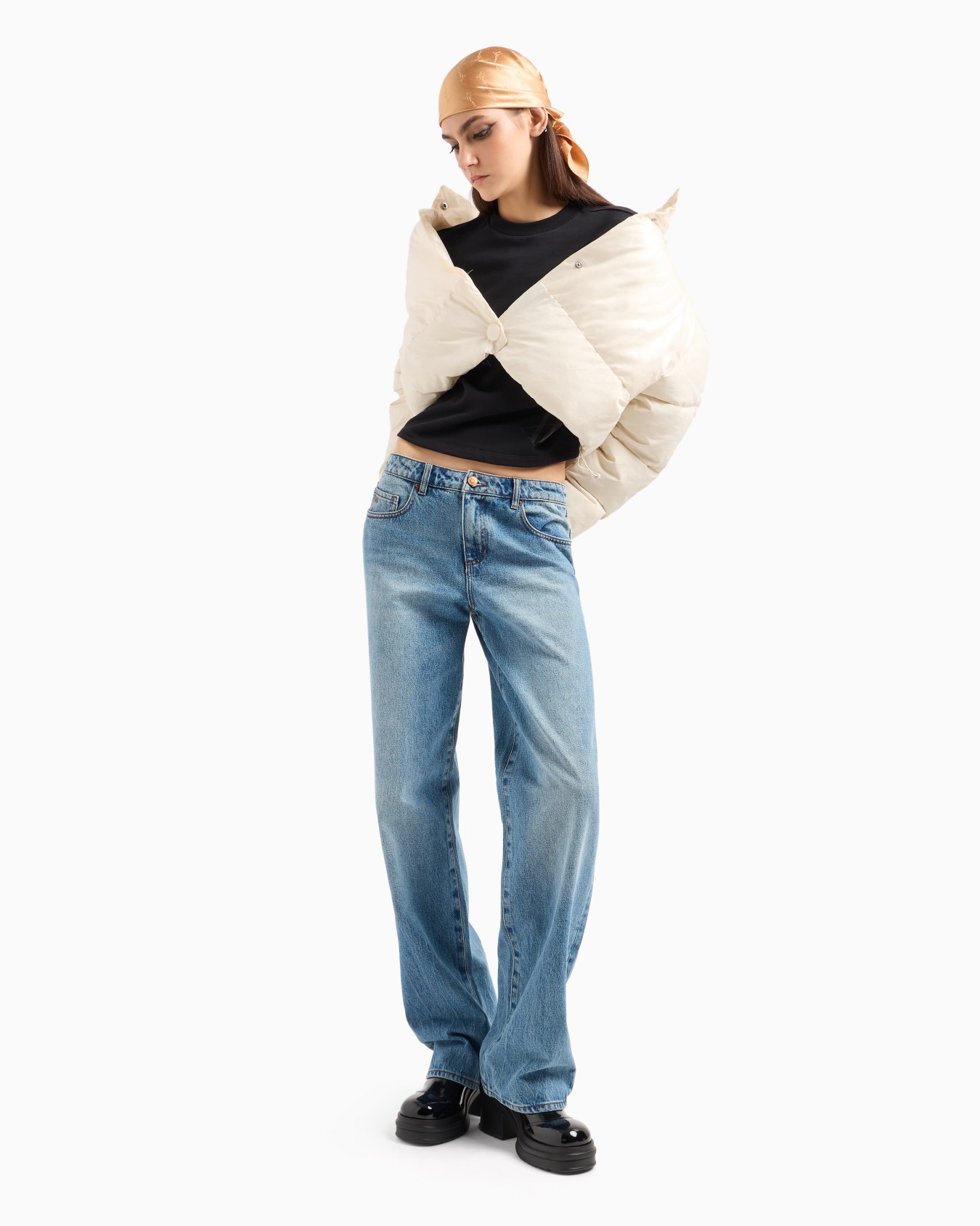 Jeans J52 relaxed fit in denim stone washed Slide 3