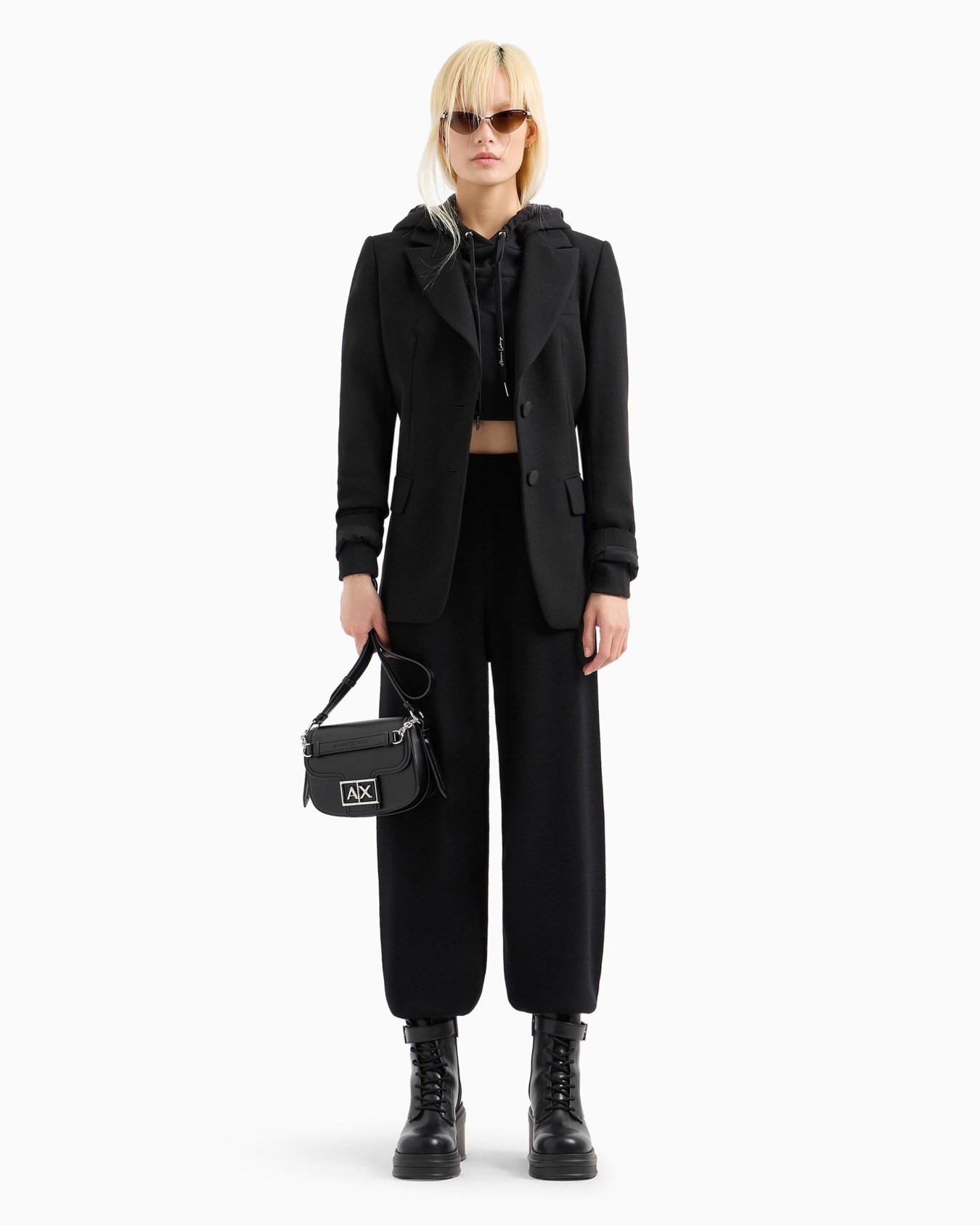 ASV Organic Cotton Cropped Hoodie Slide 3