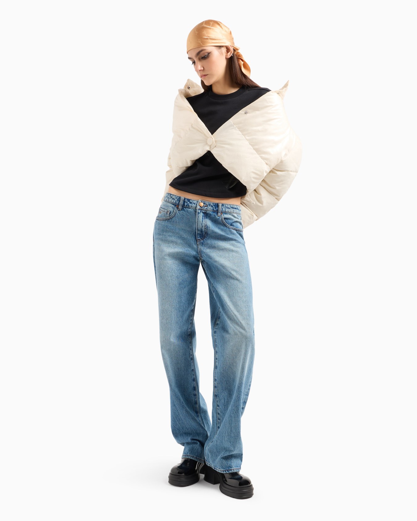 ASV Organic Cotton Monogram Logo Crewneck Sweatshirt Slide 3