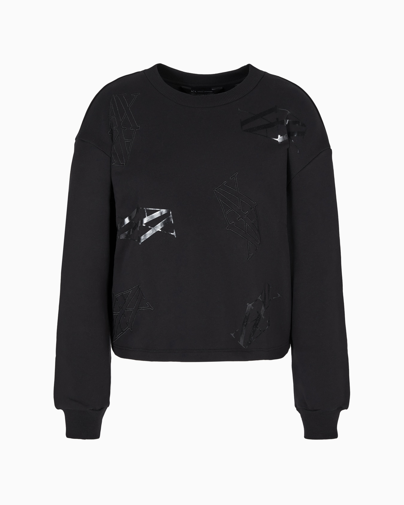 ASV Organic Cotton Monogram Logo Crewneck Sweatshirt Slide 0