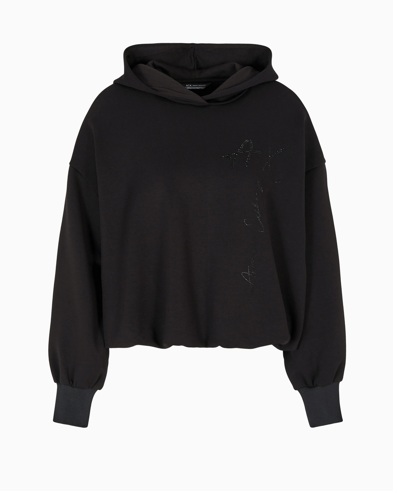 Oversized hoodie in ASV certified recycled fabric Slide 0