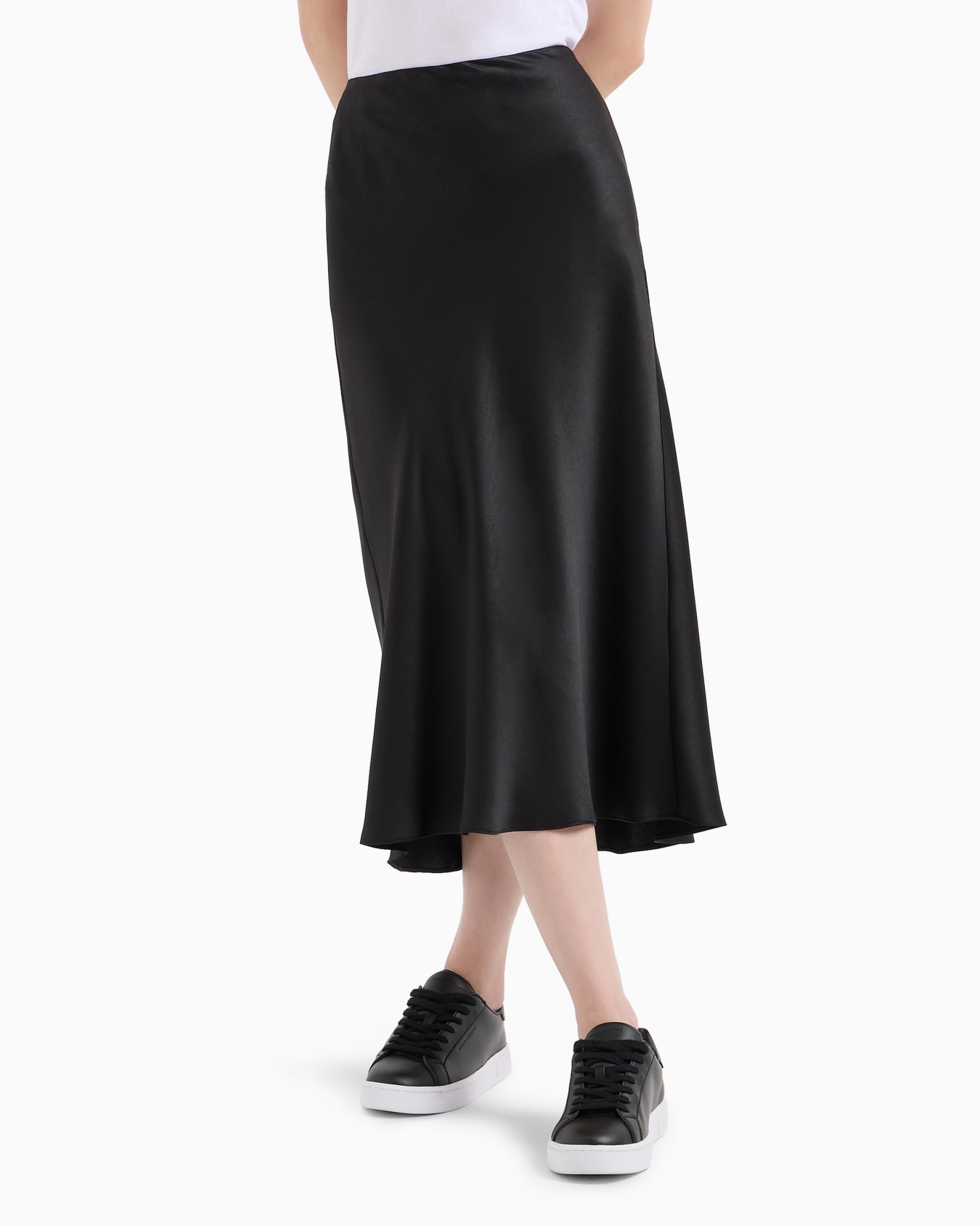 ASV Satin Midi Skirt Slide 1