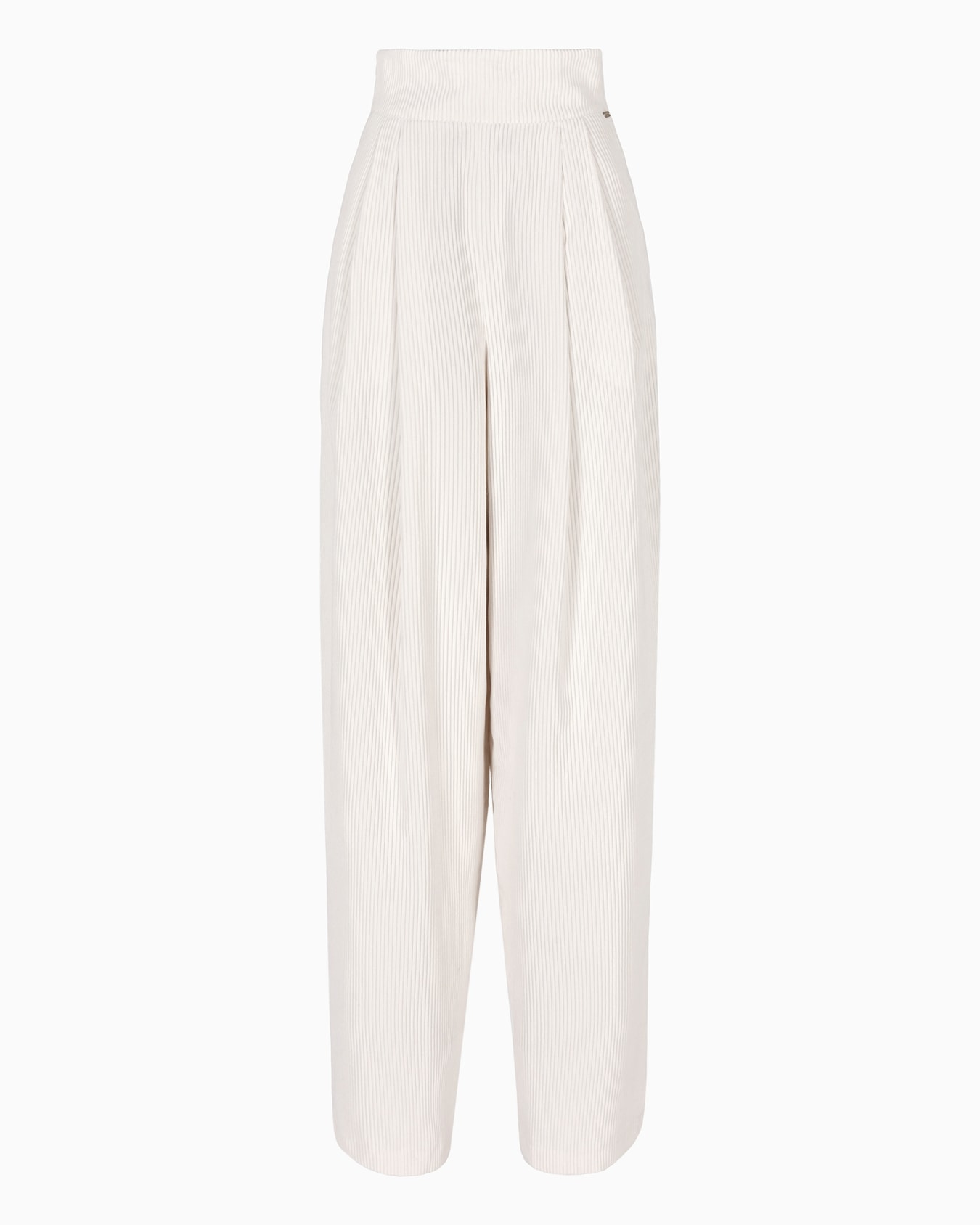 Pantalón con pinzas en tejido reciclado ASV Diapositiva 0