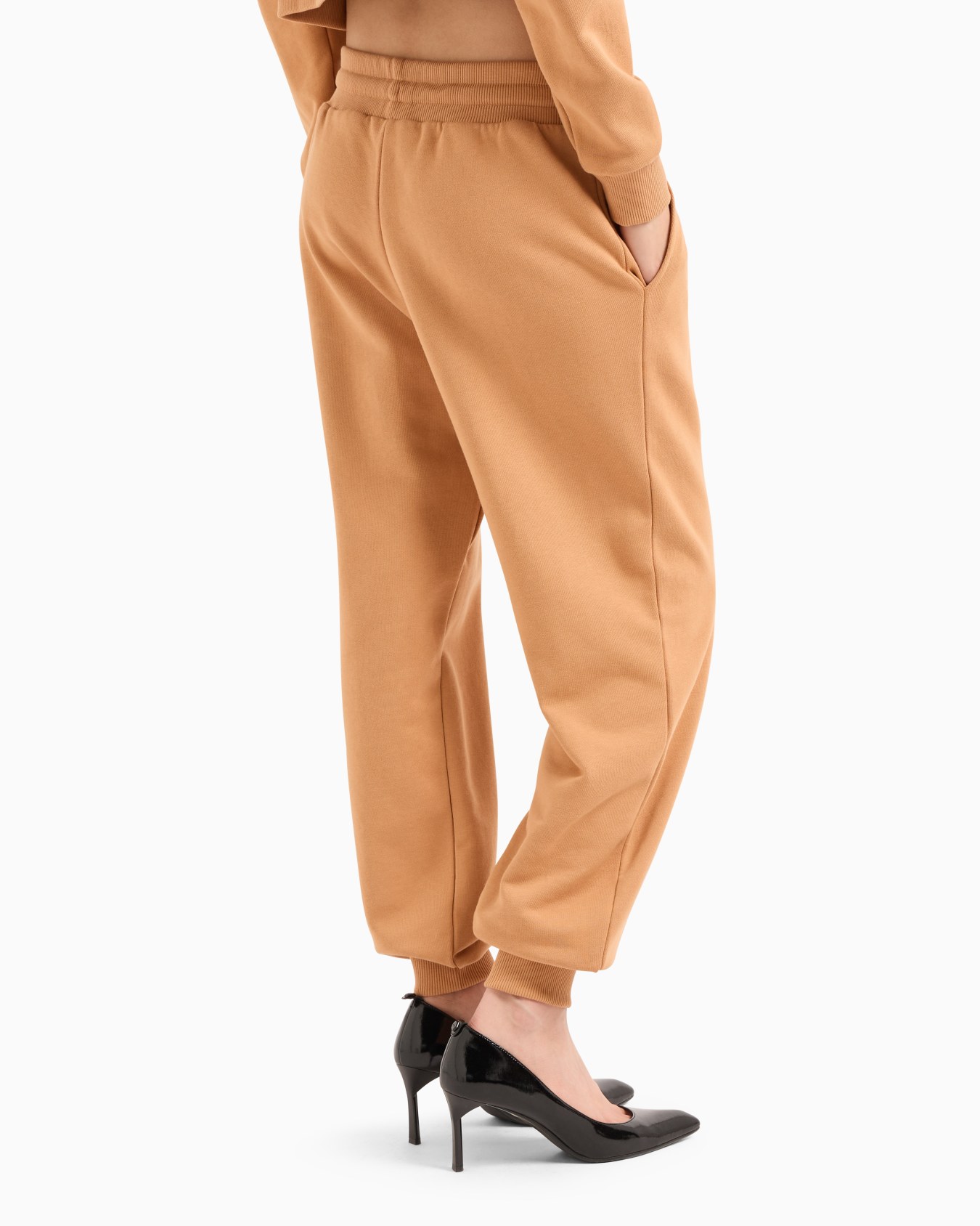 A-line French terry jogger trousers Slide 2