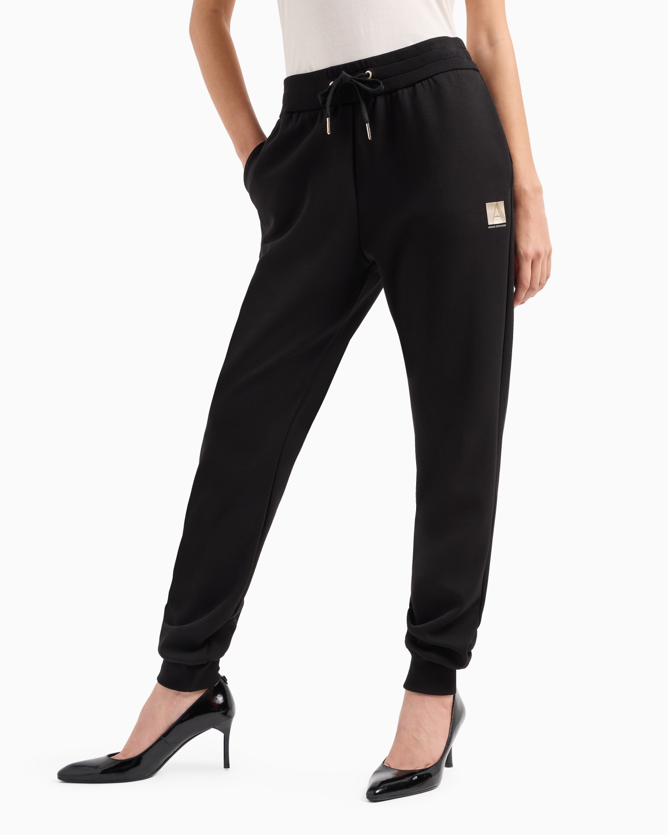 A Line French terry jogger trousers Slide 1
