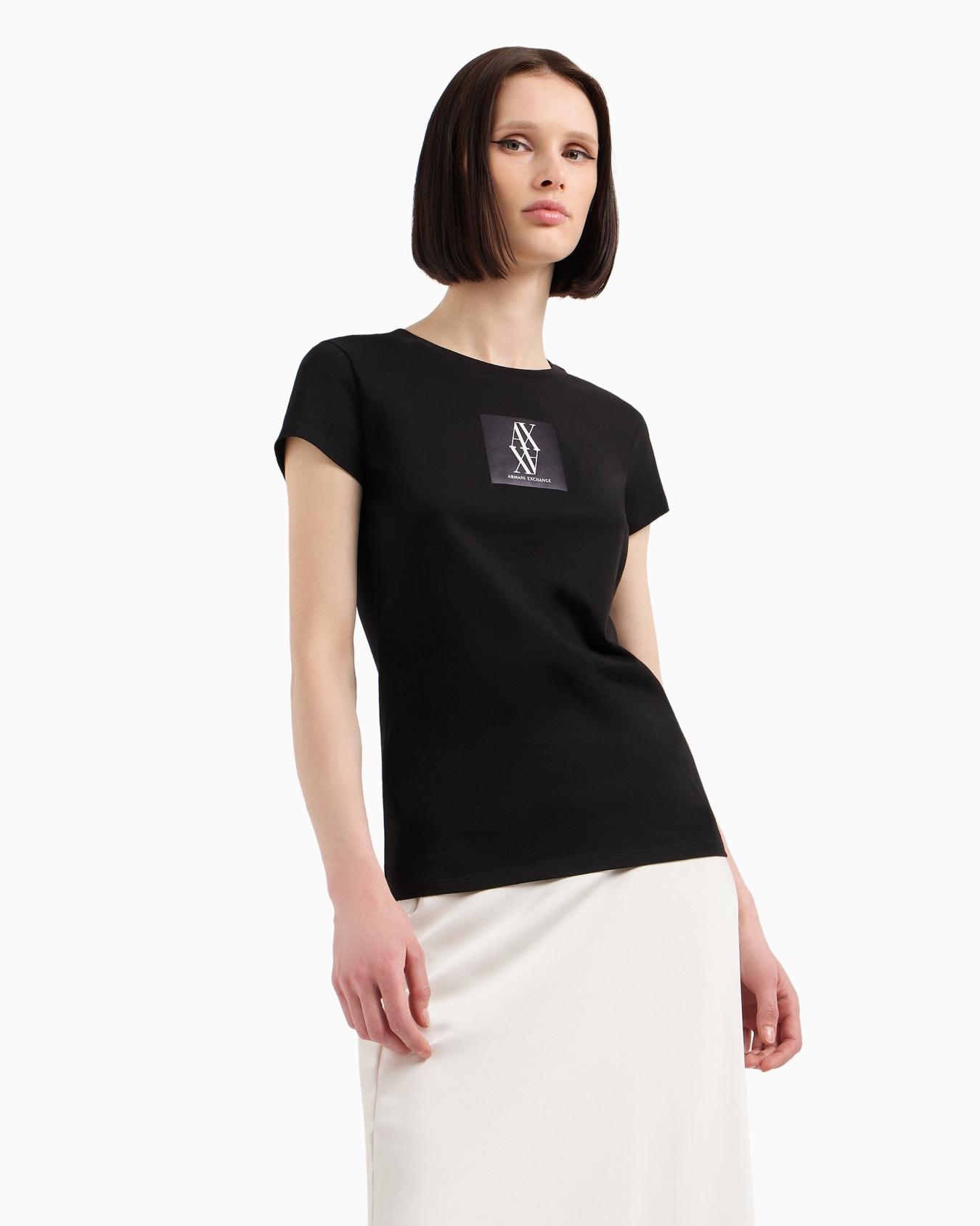 ASV Organic Cotton Monogram Slim Fit T-Shirt Slide 1