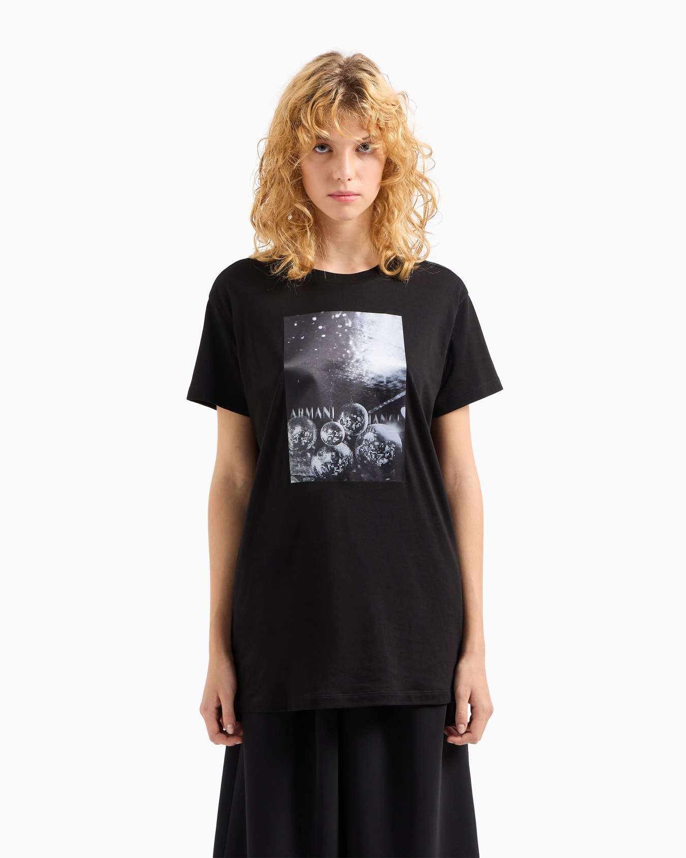 Camiseta de corte relajado con estampado fotográfico en tejido ASV Diapositiva 1