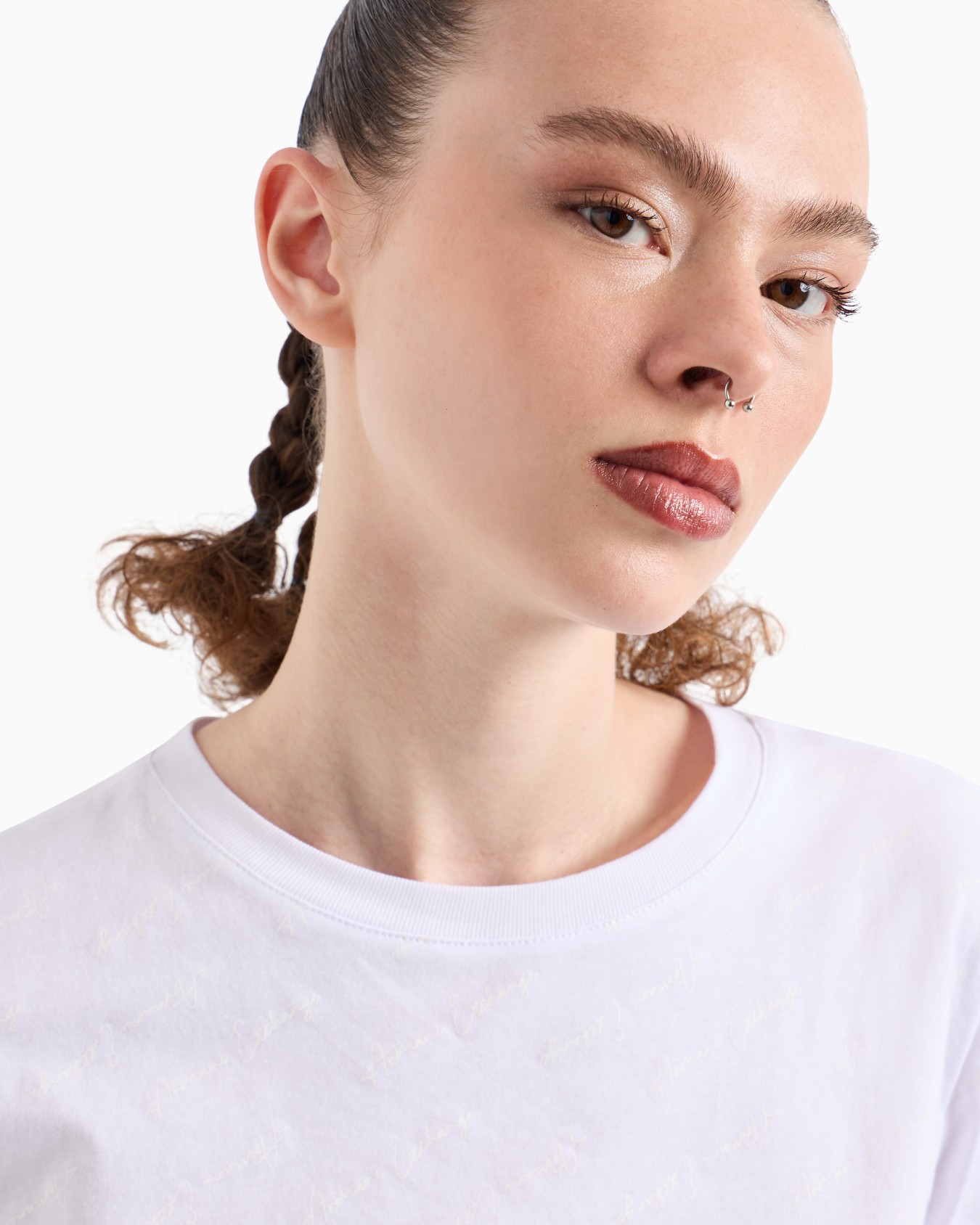 Jersey-T-Shirt mit normaler Passform und durchgehendem ASV-Logo Folie 4