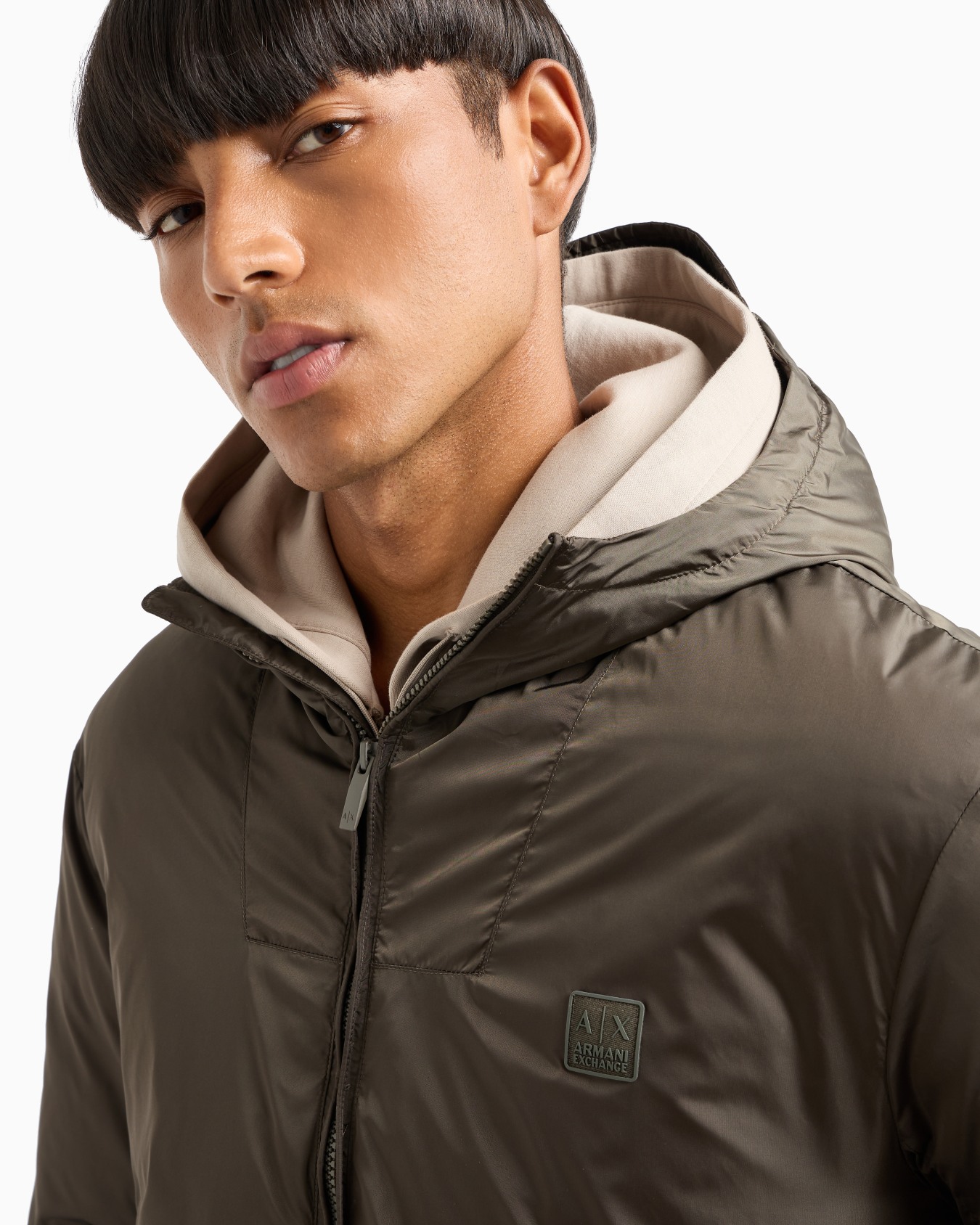 ASV Real Down Hooded Jacket Slide 4