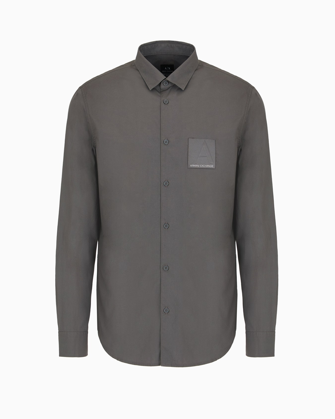 Camisa regular fit de algodón orgánico ASV Diapositiva 0