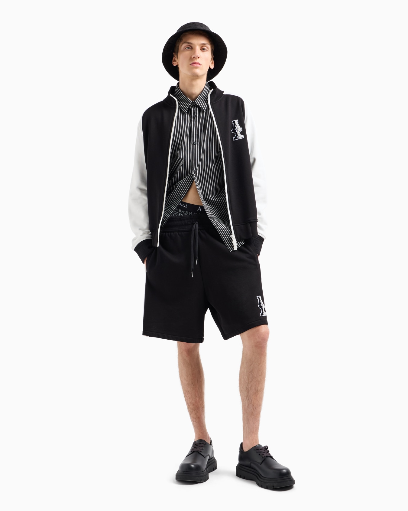 Regular fit dobby cotton shirt Slide 3