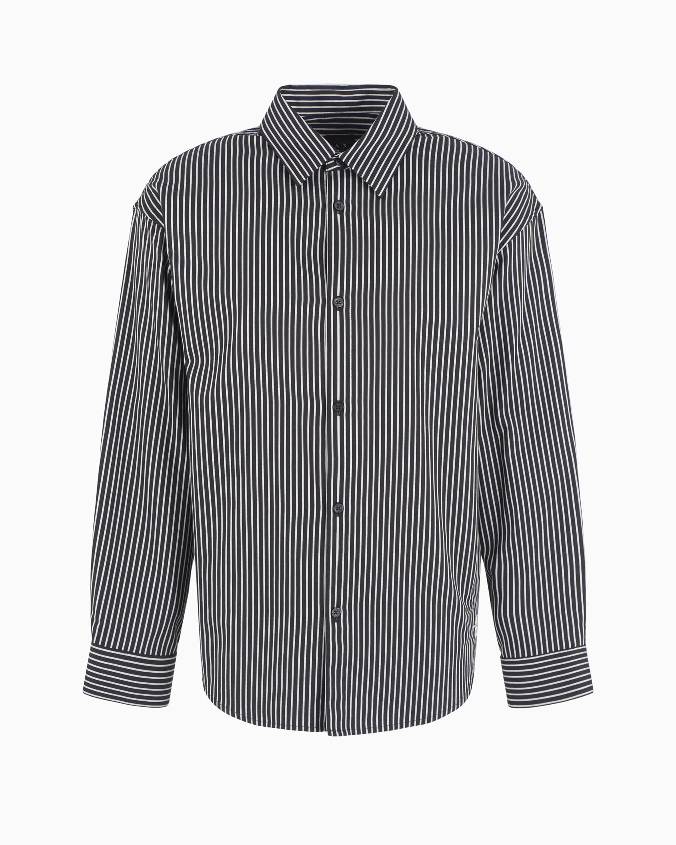 Regular fit dobby cotton shirt Slide 0