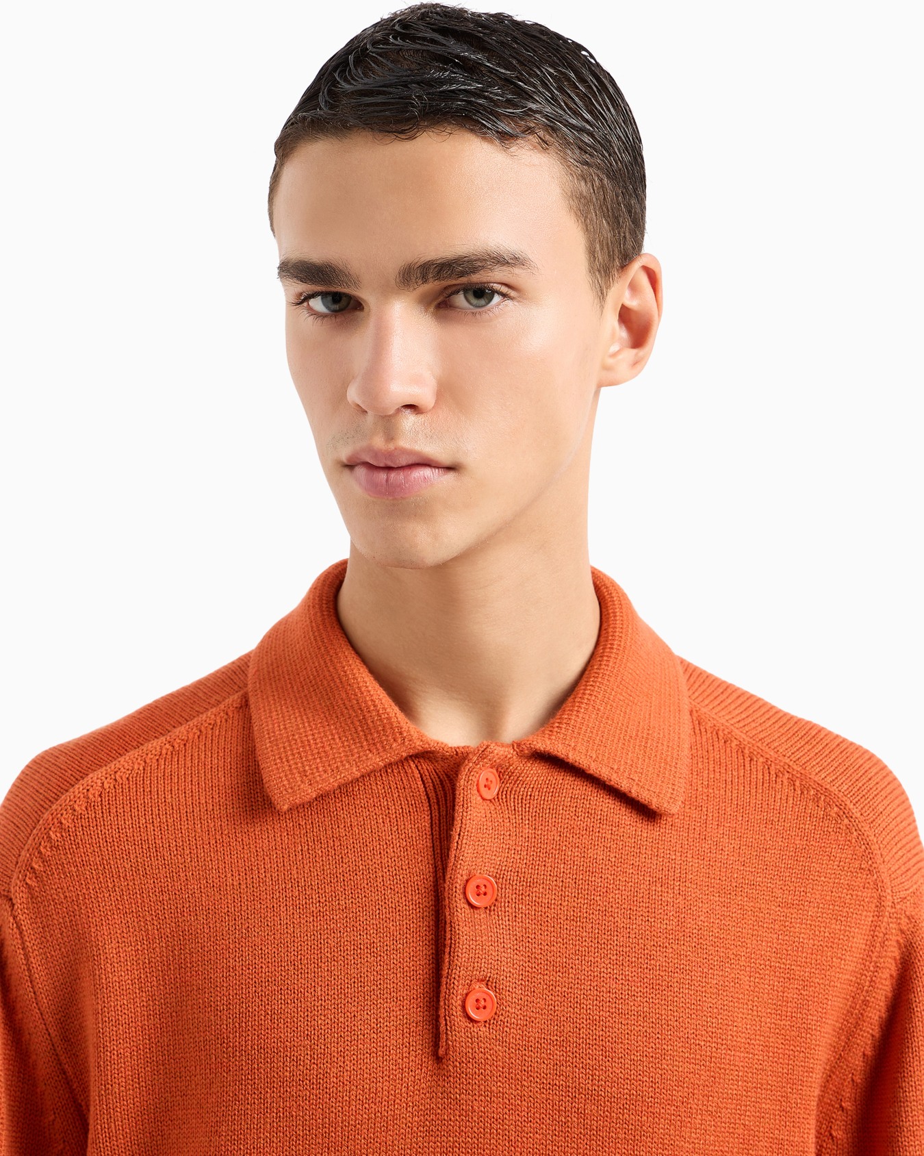  Collared Wool Blend Sweater Slide 4