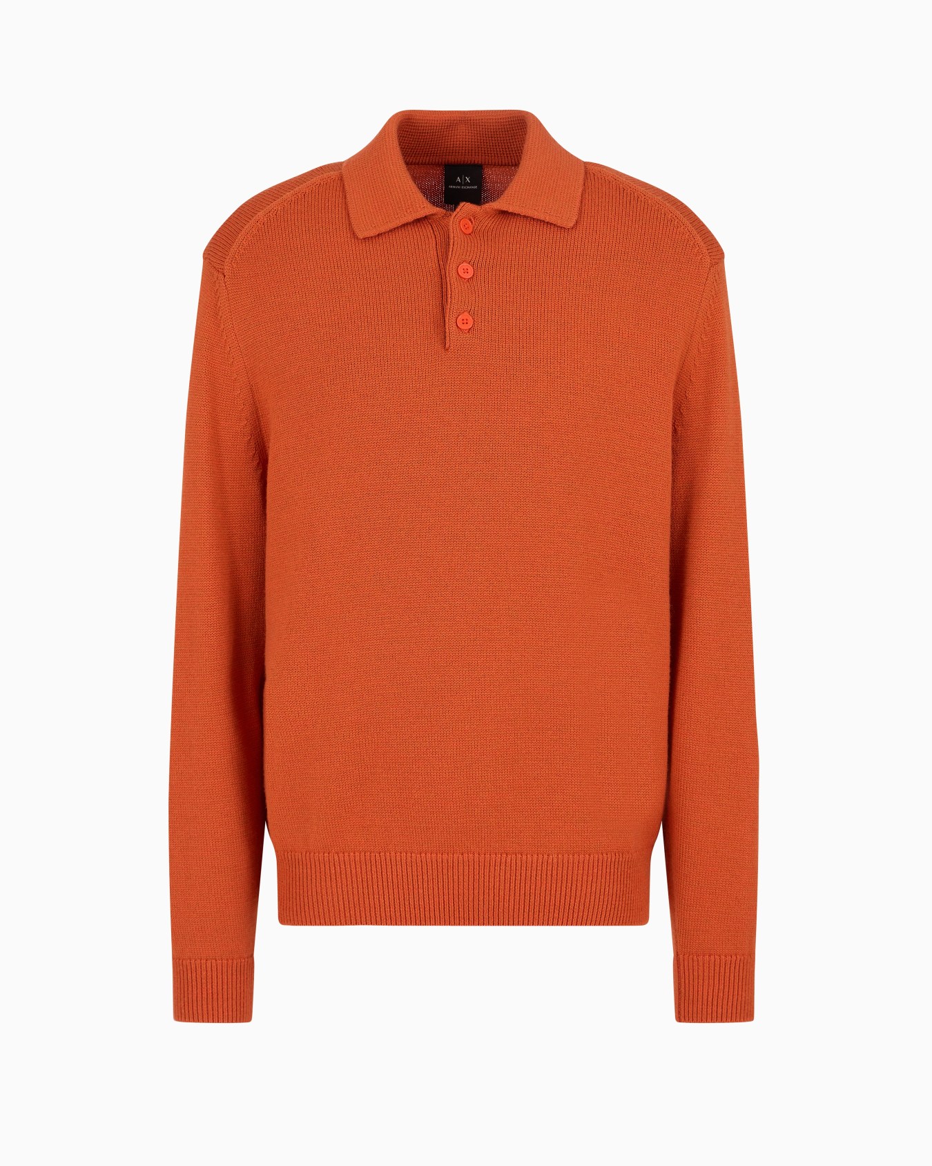  Collared Wool Blend Sweater Slide 0