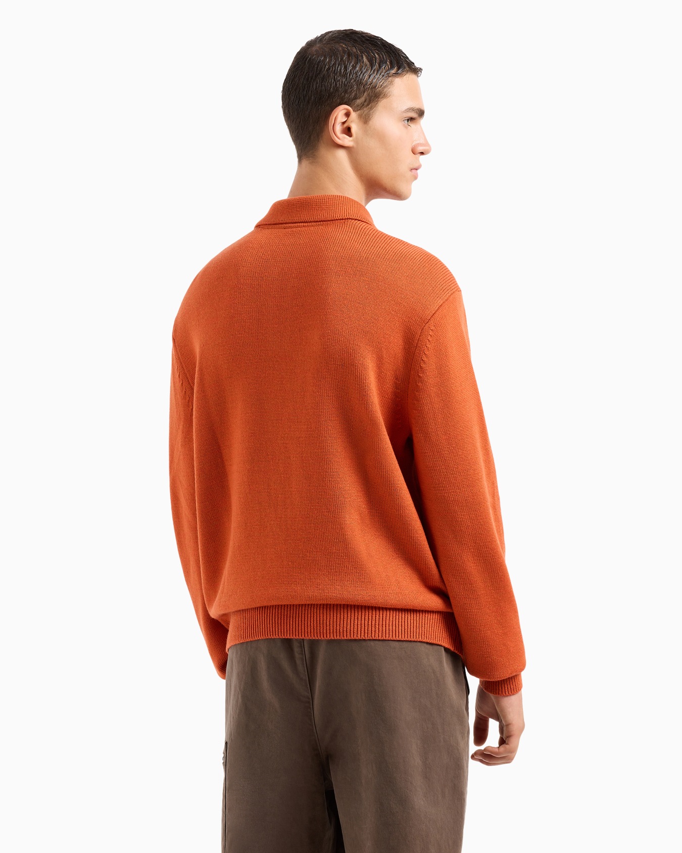  Collared Wool Blend Sweater Slide 2