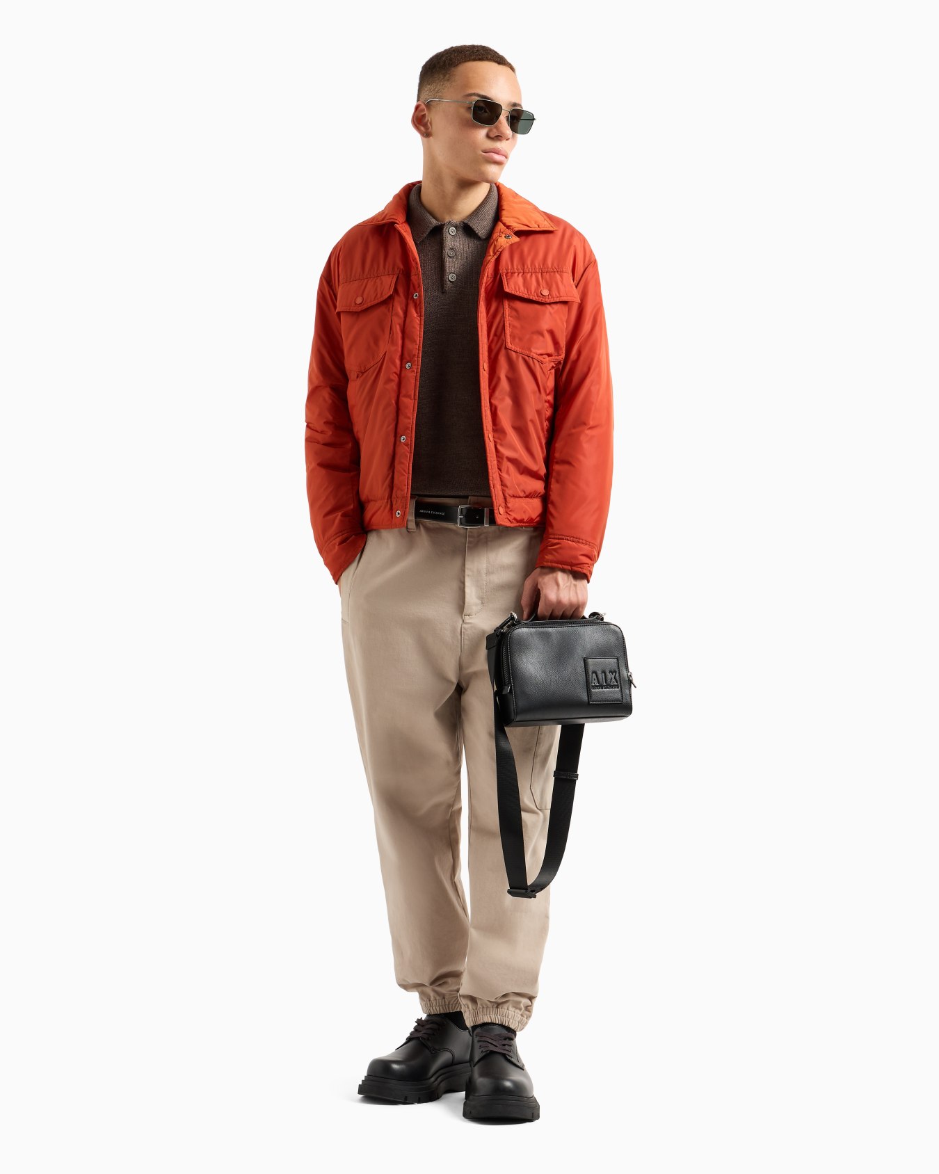  Collared Wool Blend Sweater Slide 3