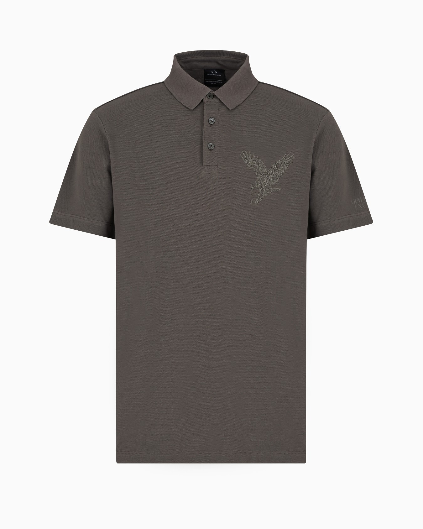 Polo regular fit de algodón orgánico ASV Diapositiva 0