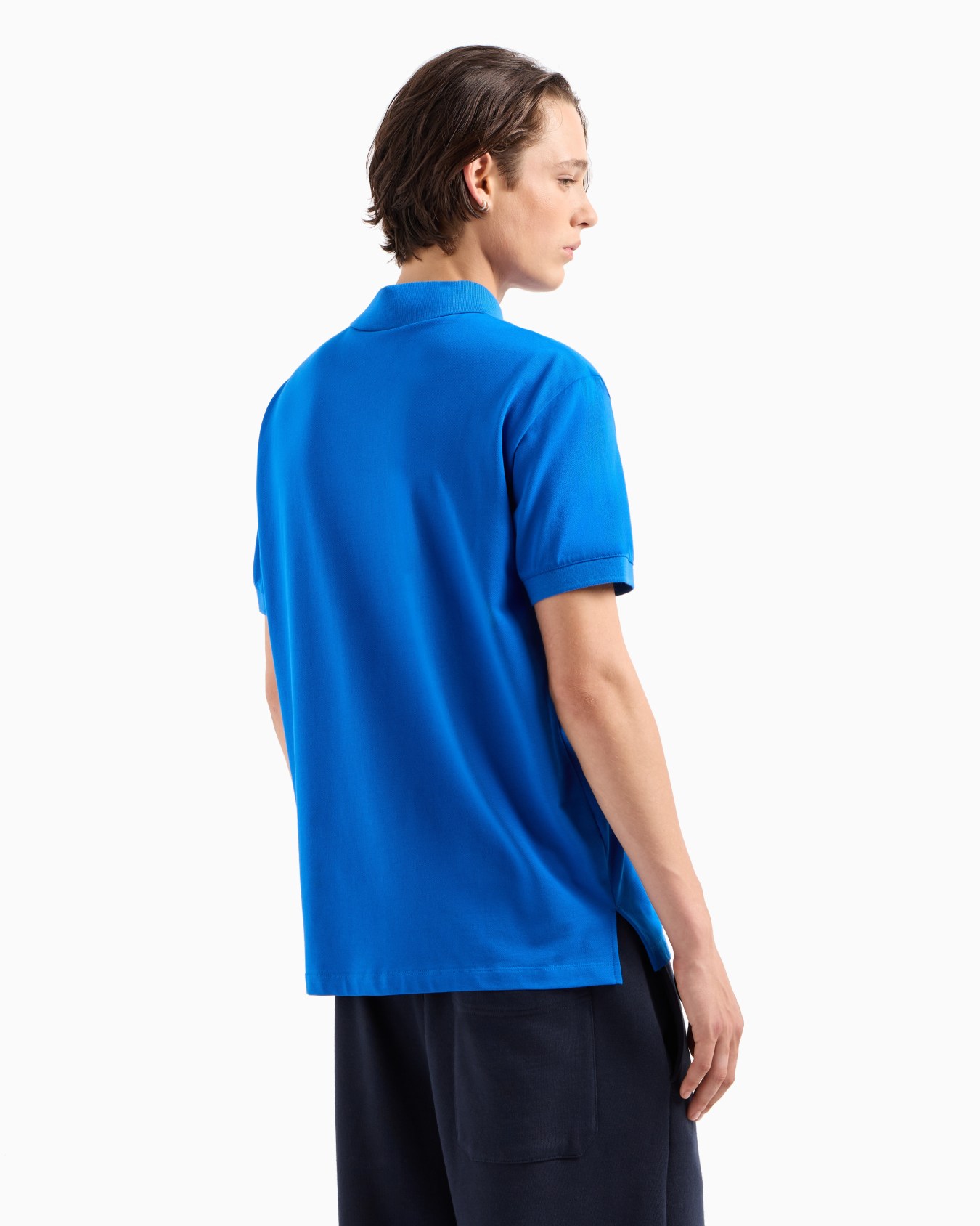 ASV Organic Cotton Regular Fit Polo with Logo Slide 2