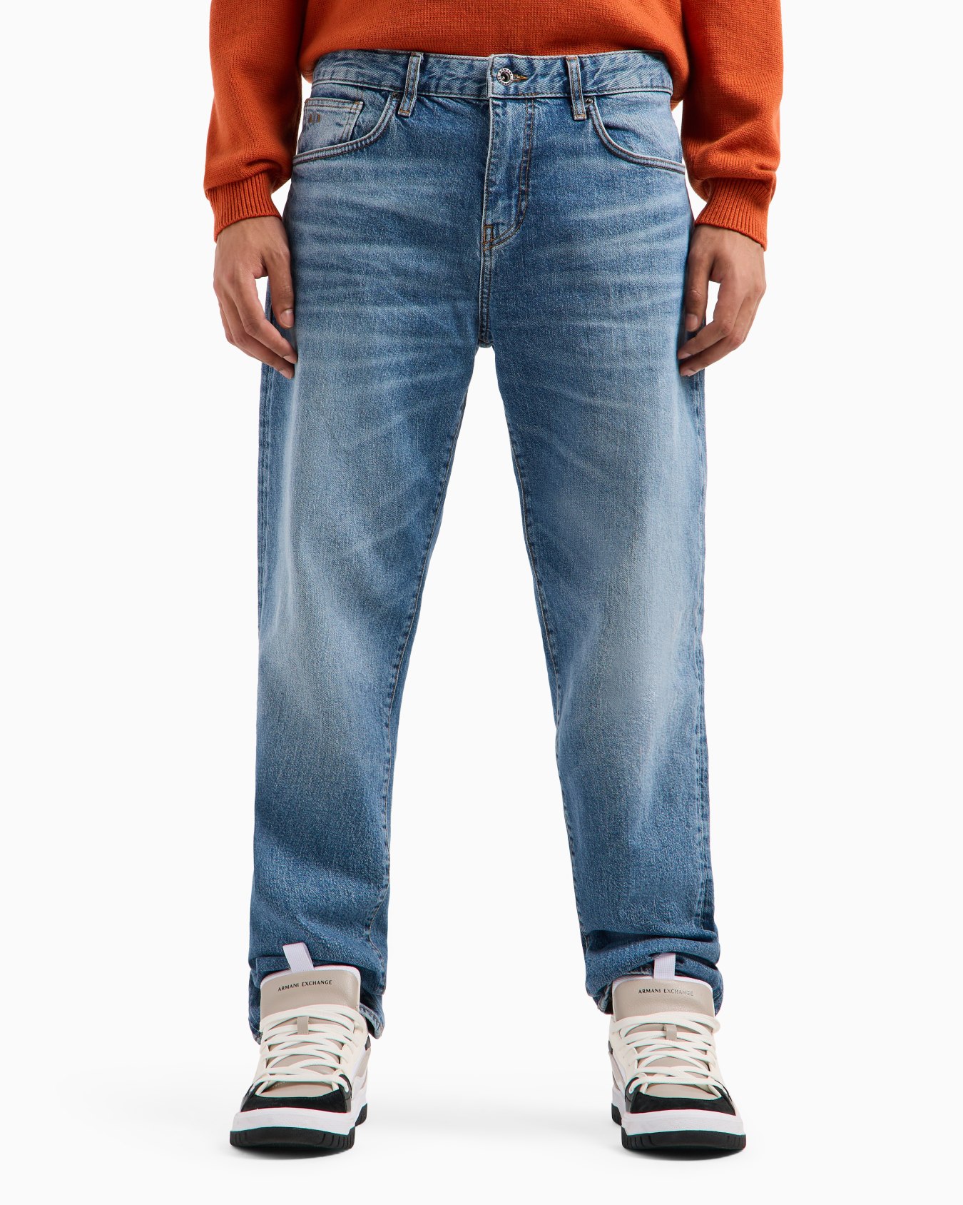J13 slim fit jeans in indigo denim Slide 1