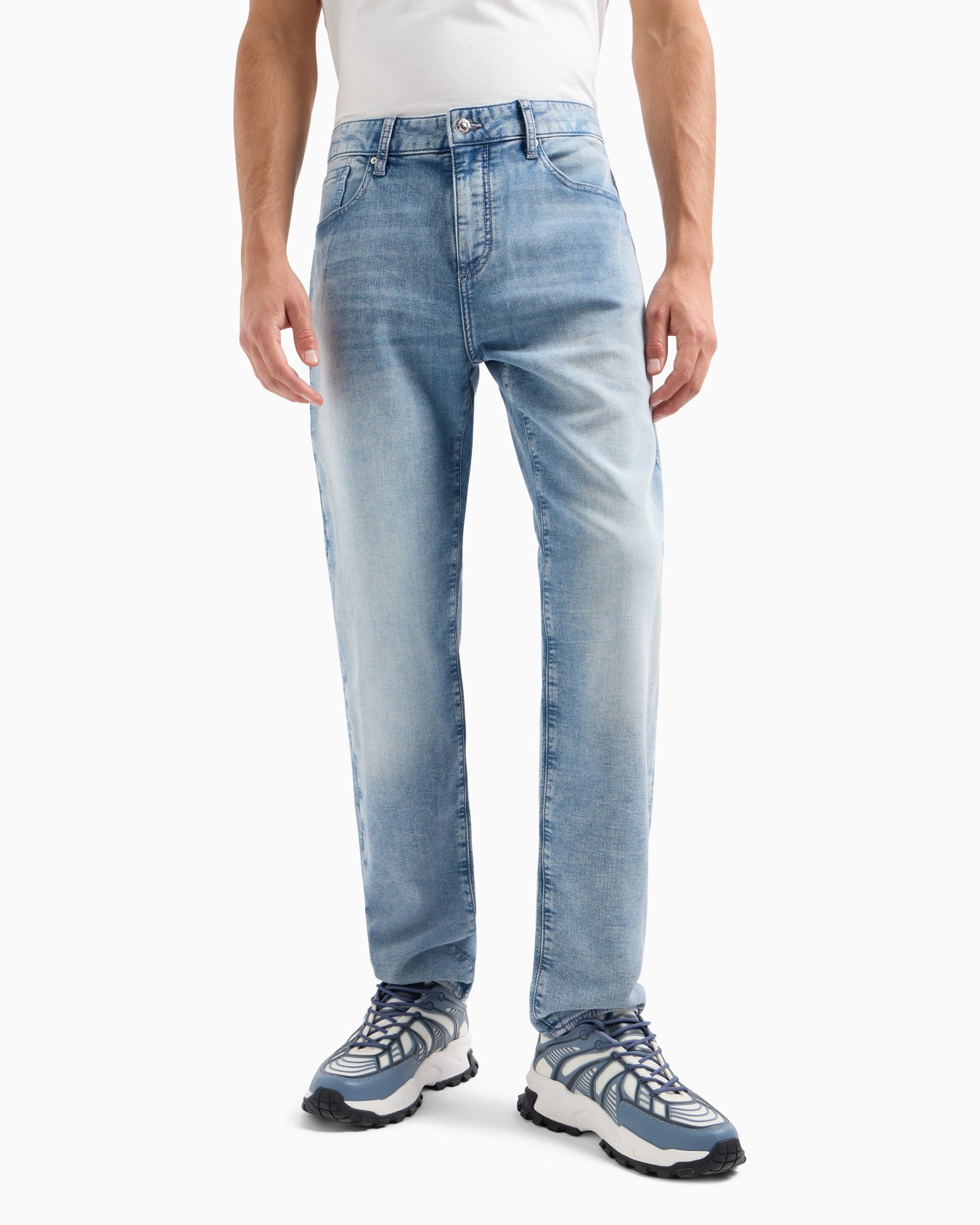 J13 slim fit jeans in indigo denim Slide 1