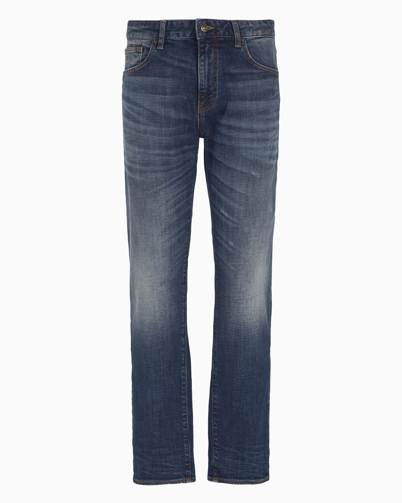 Vaqueros J13 de corte slim en denim índigo Diapositiva 0