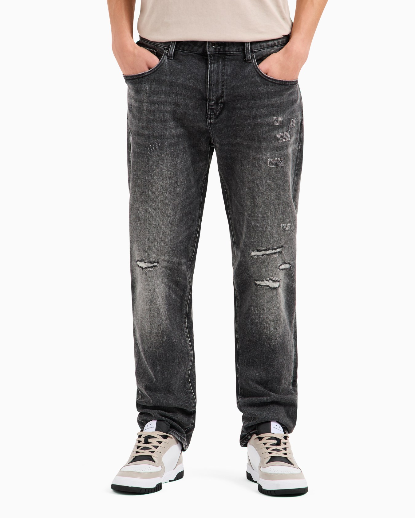 J13 slim fit jeans in indigo denim Slide 1