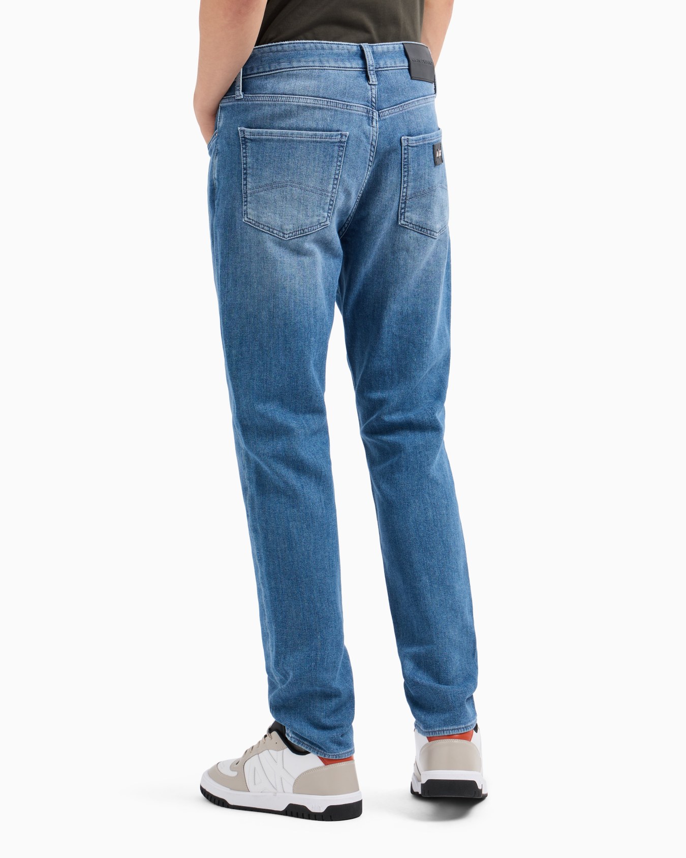 J14 skinny fit jeans in dark indigo denim Slide 2