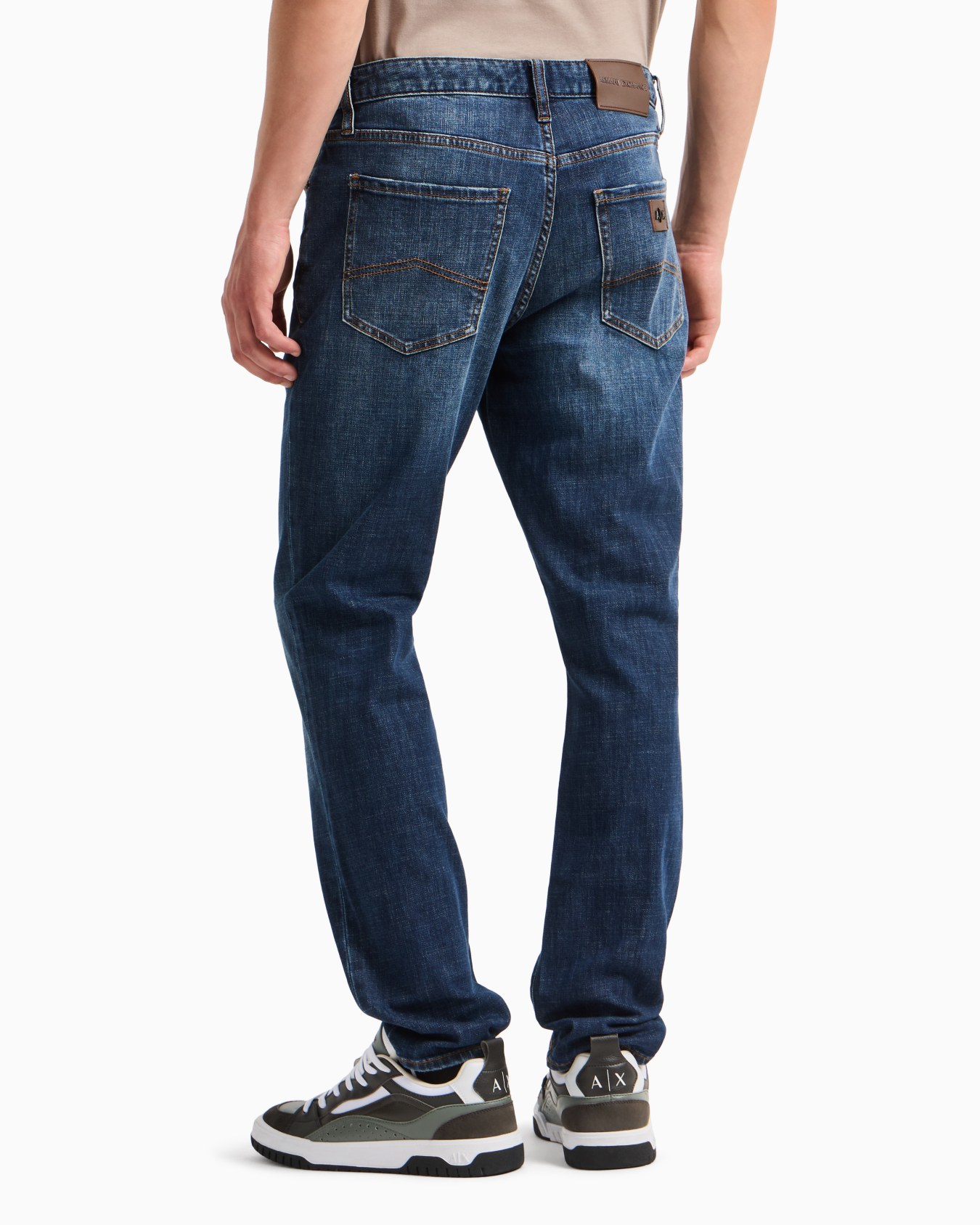 J14 skinny fit jeans in dark indigo denim Slide 2