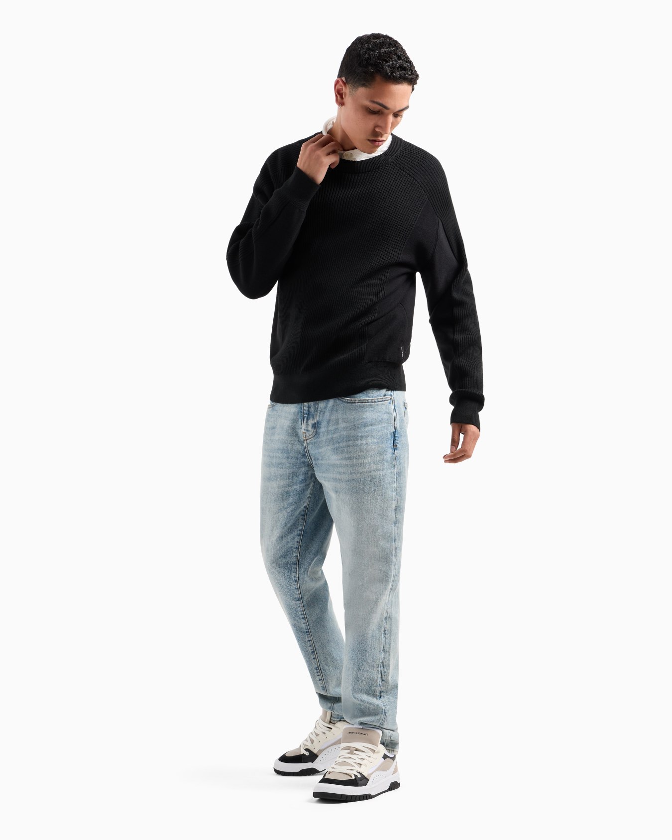 J14 skinny fit jeans in washed denim Slide 3