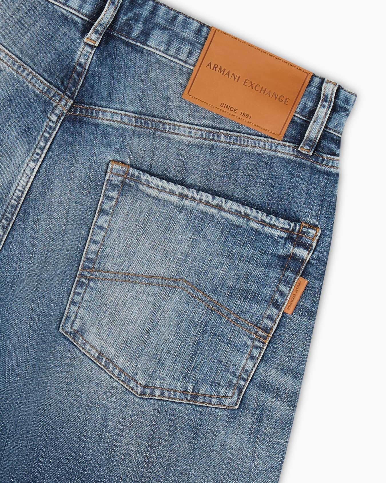 Light blue wash denim trousers J82 Slide 5
