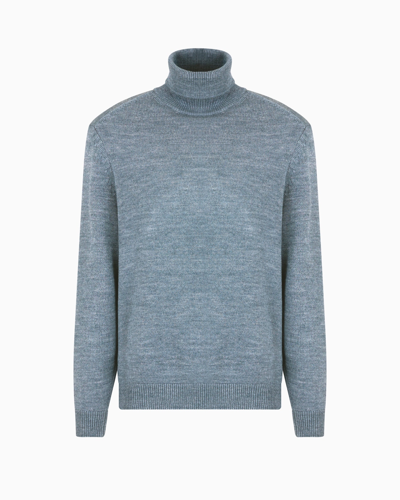 Maglione a collo alto in misto lana  Slide 0