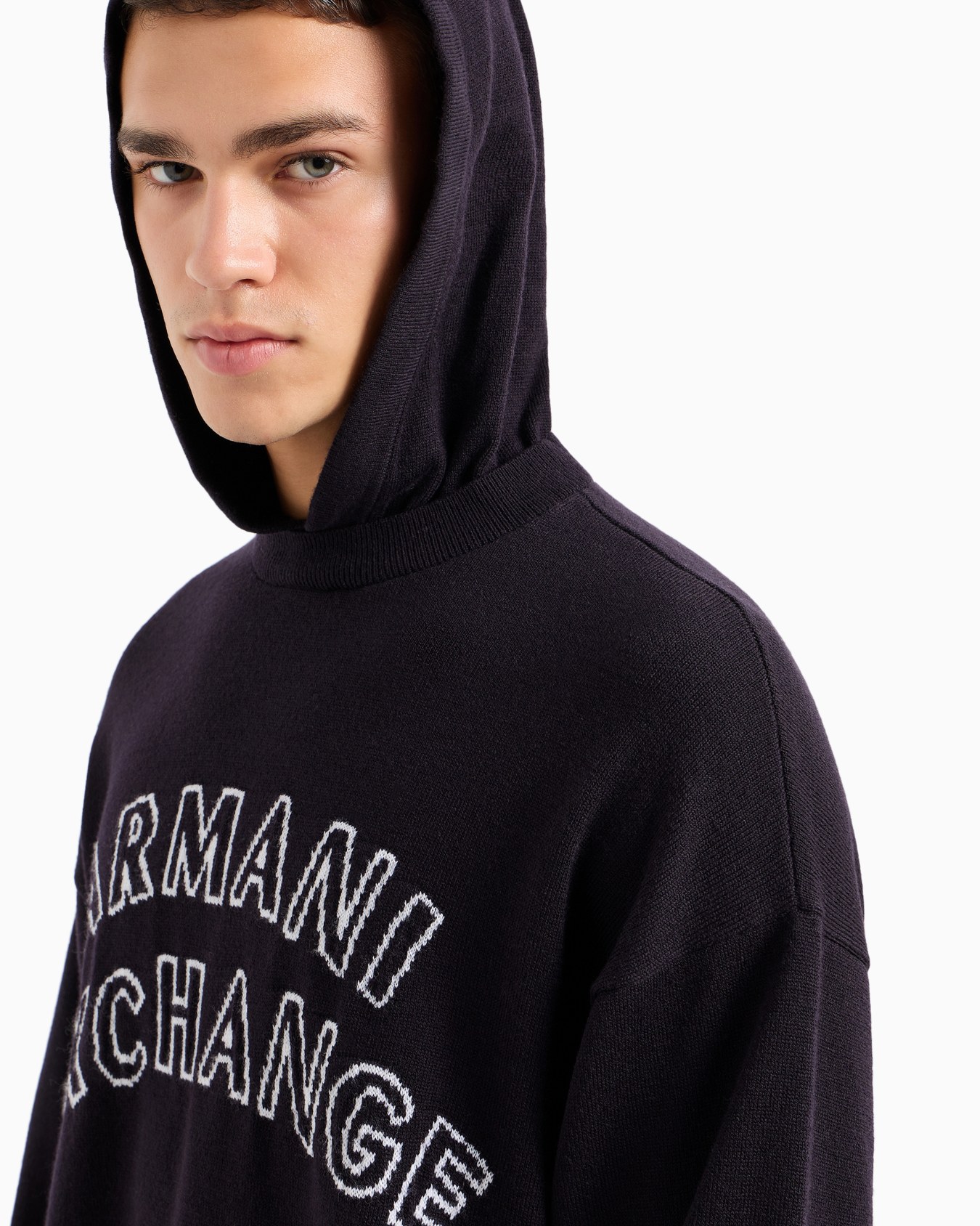 AXロゴ フーデッドニットプルオーバー スライドする 4