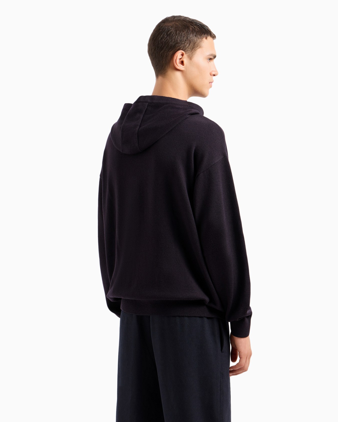 AXロゴ フーデッドニットプルオーバー スライドする 2