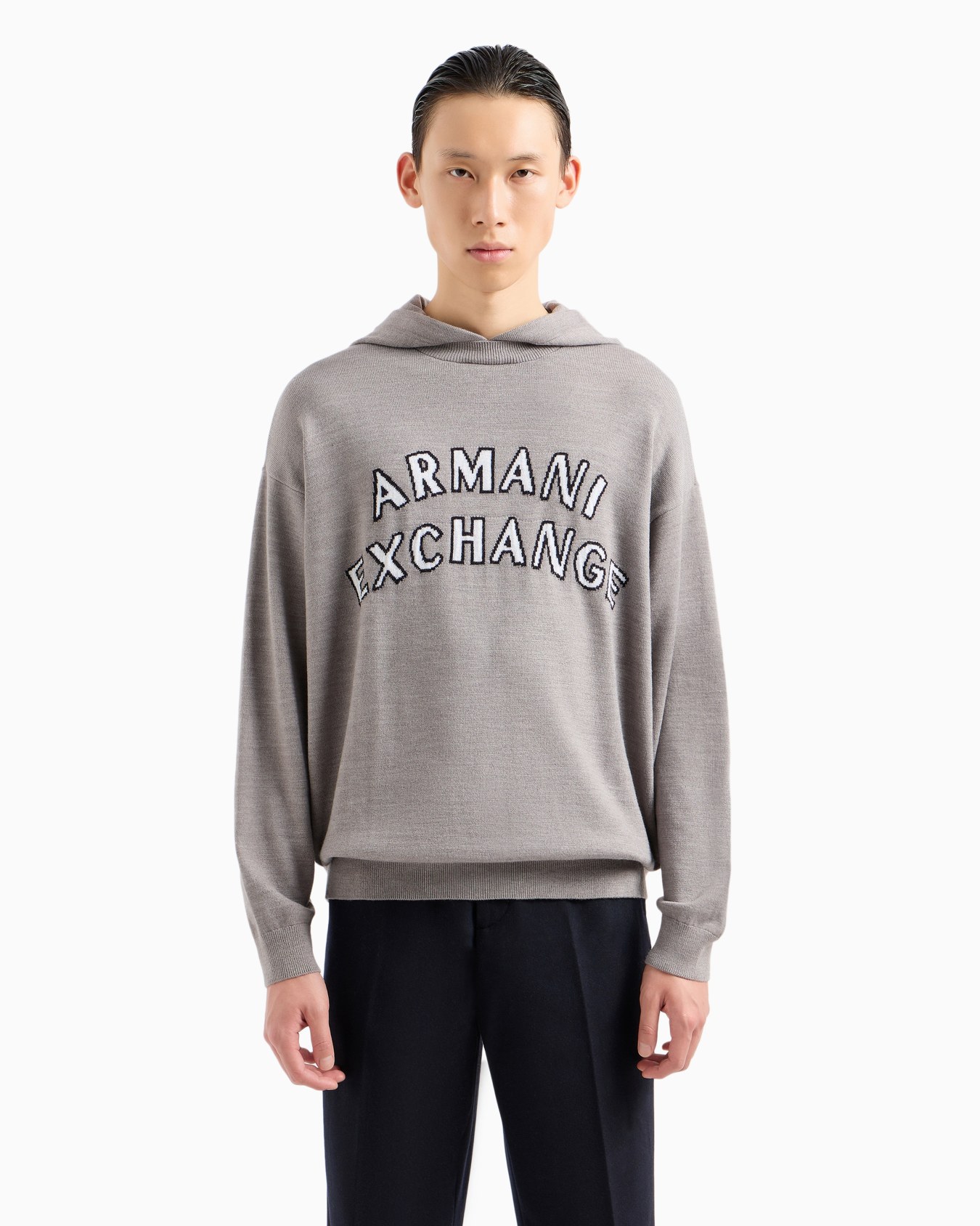 ASV Wool Blend Logo Hoodie Slide 1