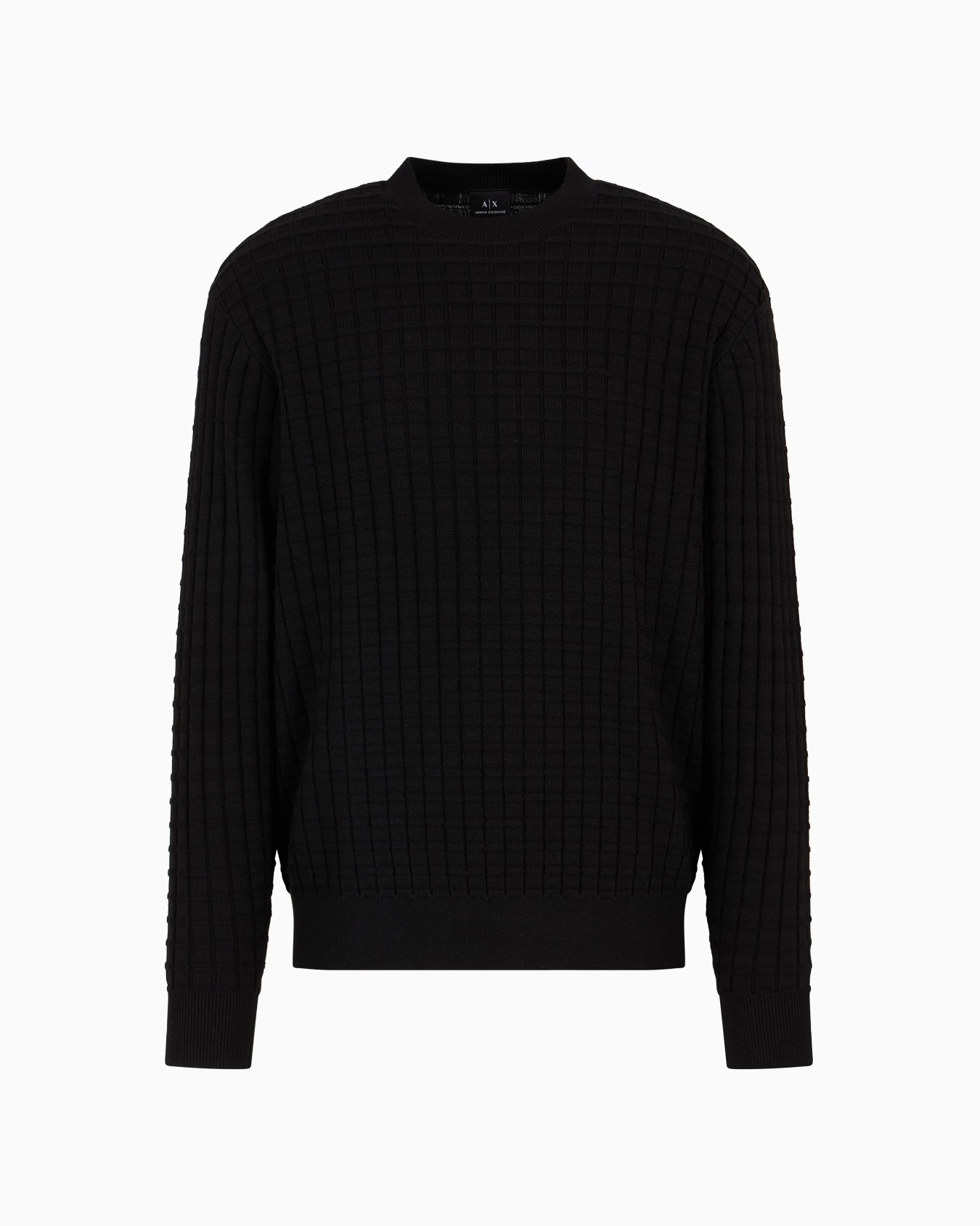 Jersey ASV a cuadros con cuello redondo Diapositiva 0