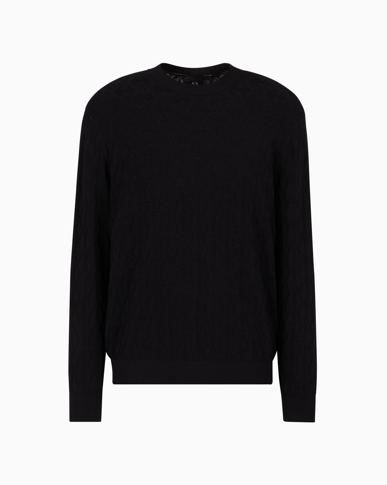 ASV Monogram Jacquard Crewneck Sweater Slide 0