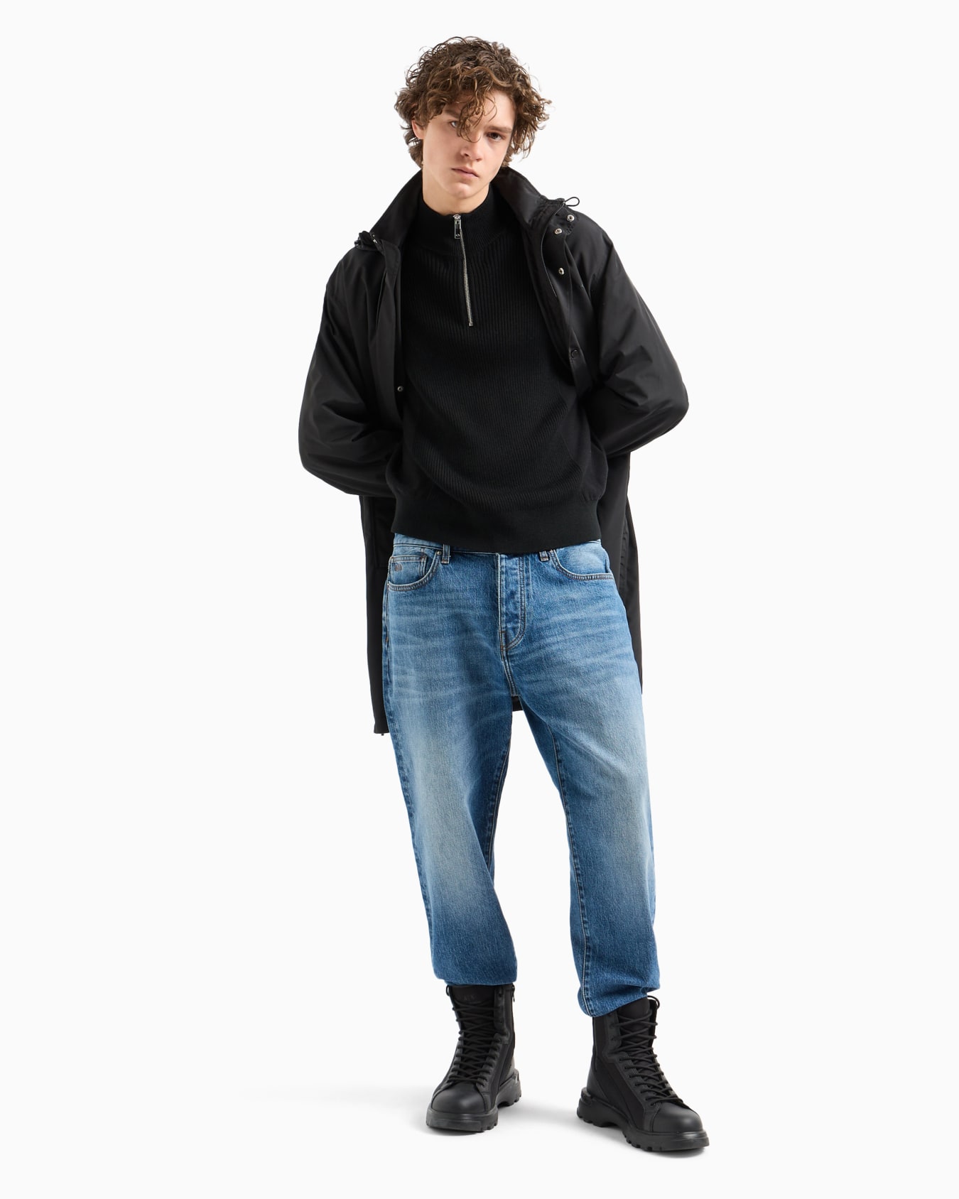 ASV Zip Up Turtleneck Sweater Slide 3