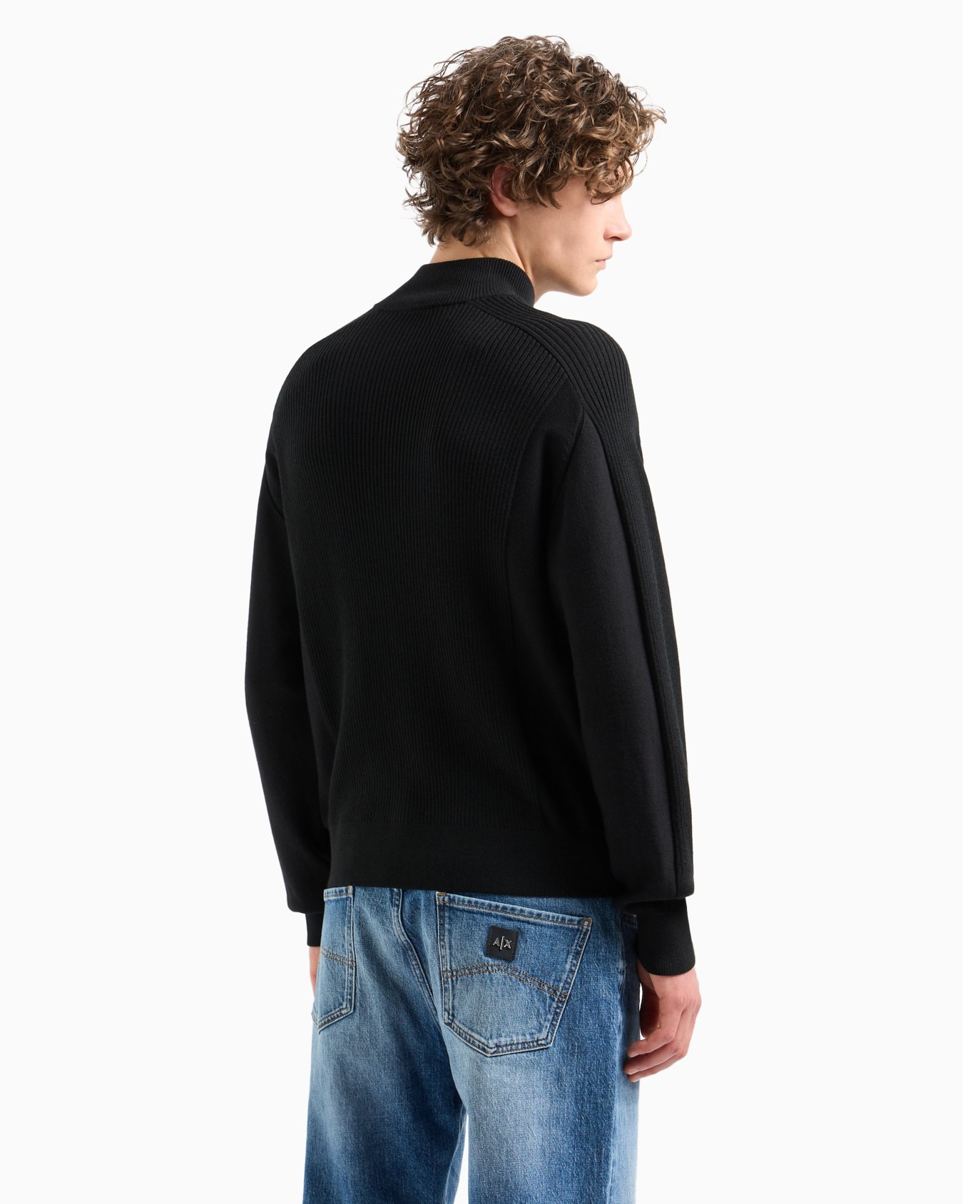 ASV Zip Up Turtleneck Sweater Slide 2