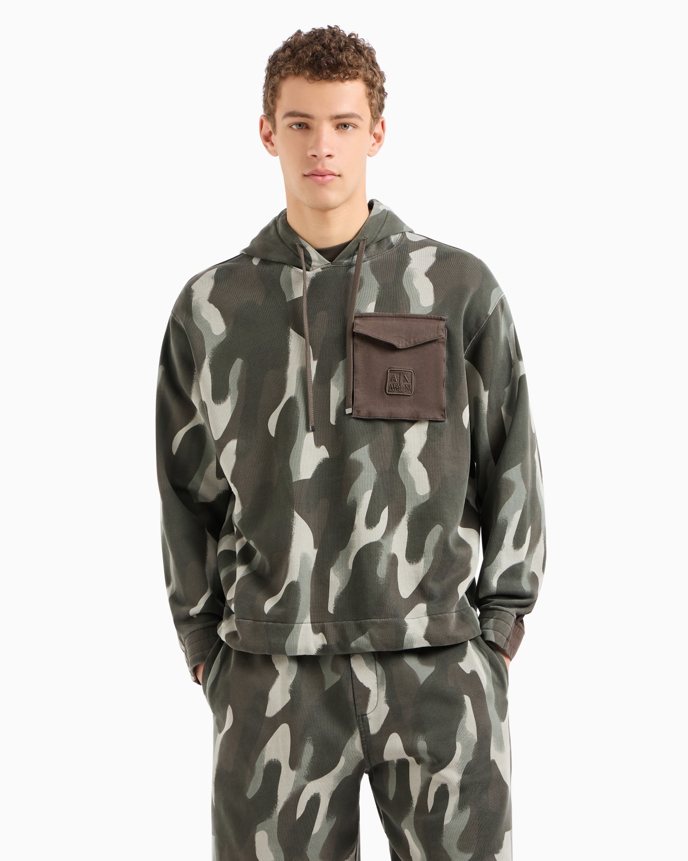  Cotton Camouflage Hoodie Slide 1