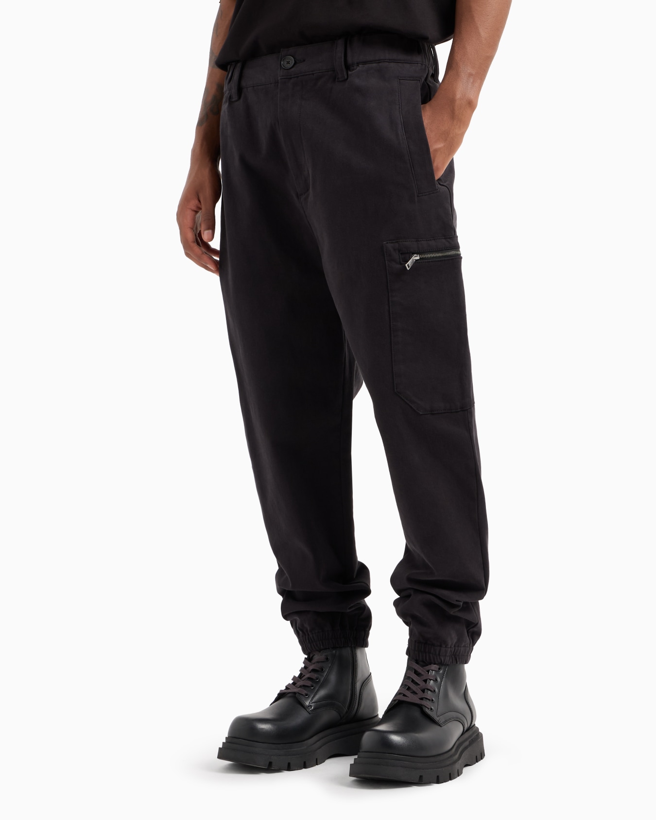 Stretch Chino Jogger Cargo Pants Slide 2