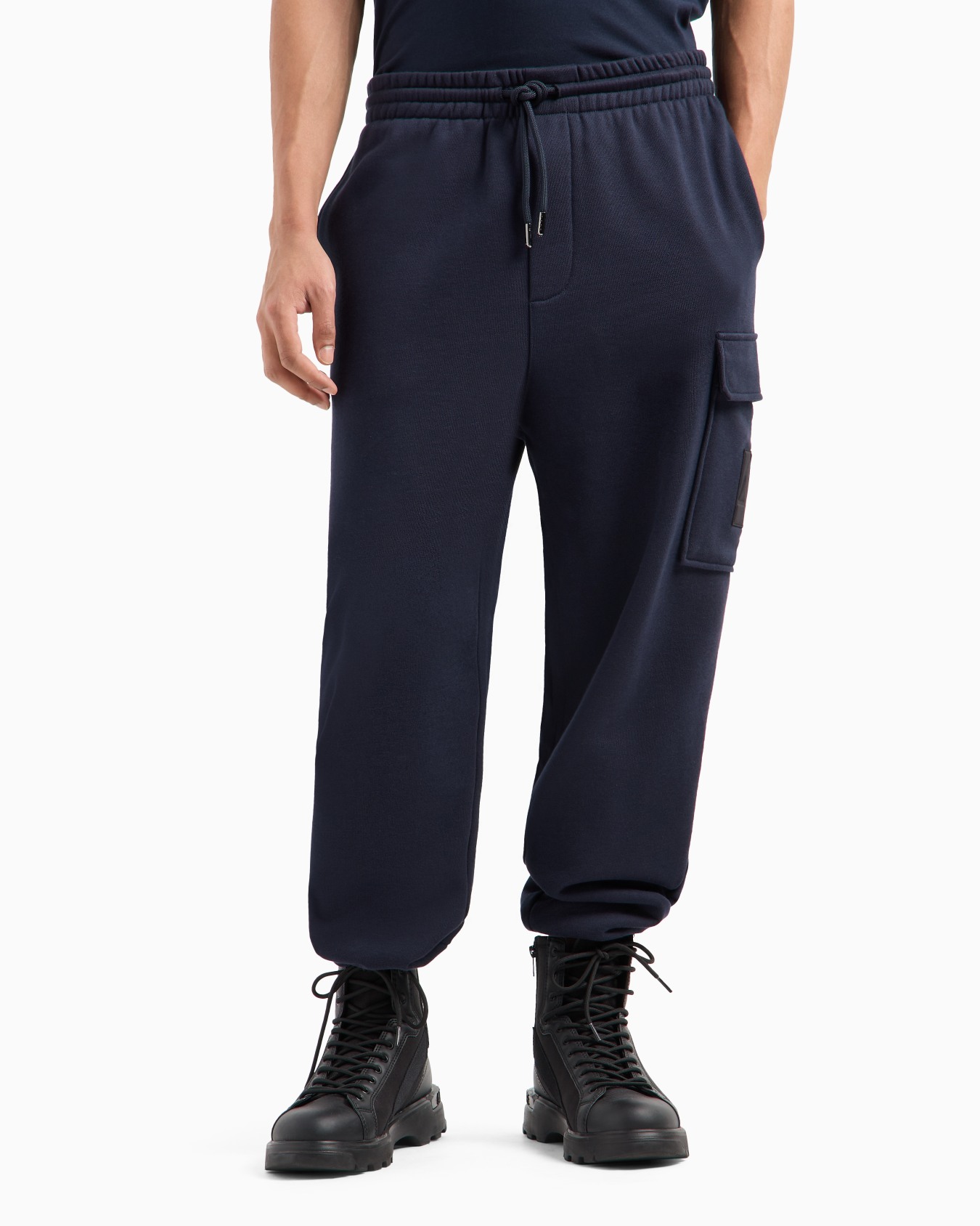 Cargohose aus French Terry aus Bio-Baumwolle Folie 1