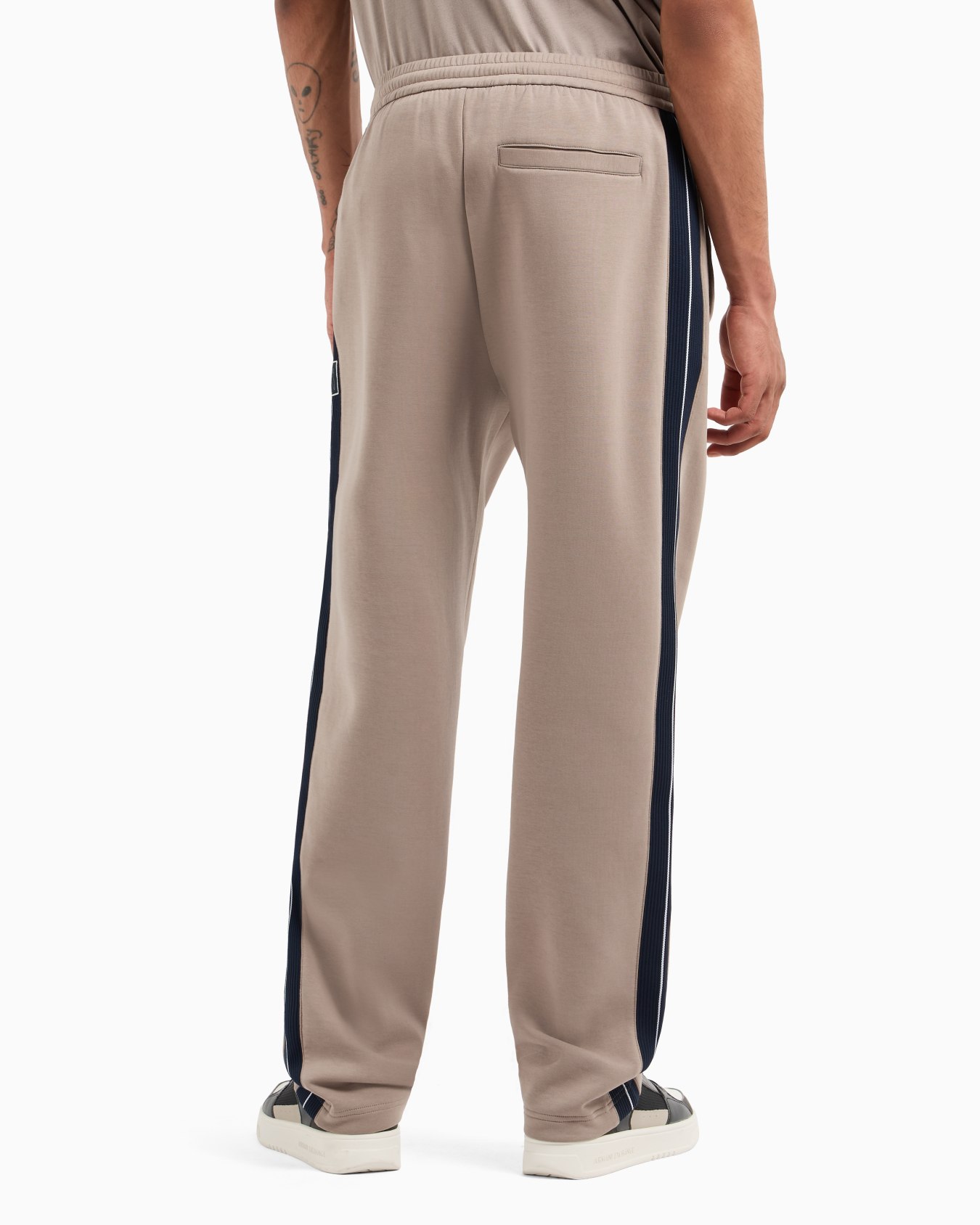 テープデザイン スウェットパンツ スライドする 3